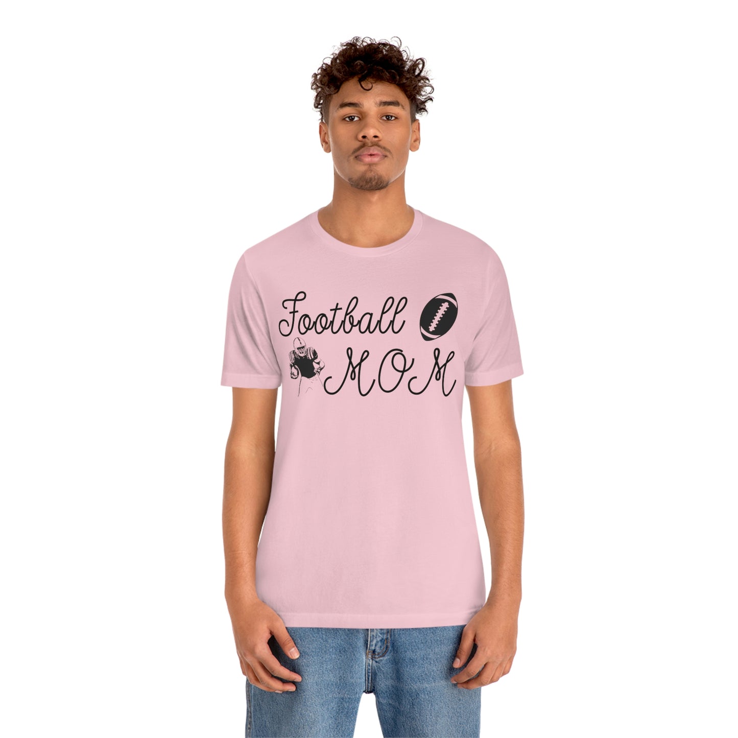 Football Mom Jersey Short Sleeve Tee