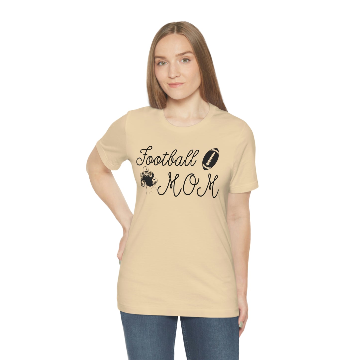 Football Mom Jersey Short Sleeve Tee