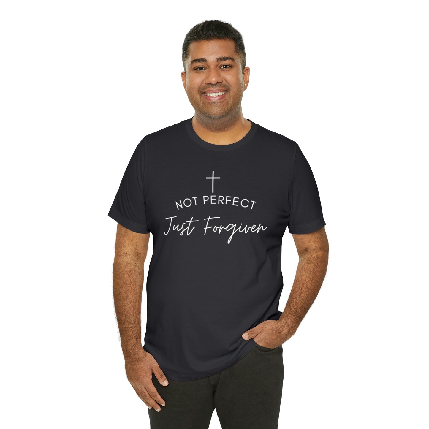 Not Perfect Just Forgiven, Christian Shirt, Jesus Shirt, Religious, Church Tee, Faith Shirt, Unisex Shirt, Inspirational Shirt, Aesthetic Christian, Shirt Christian Streetwear