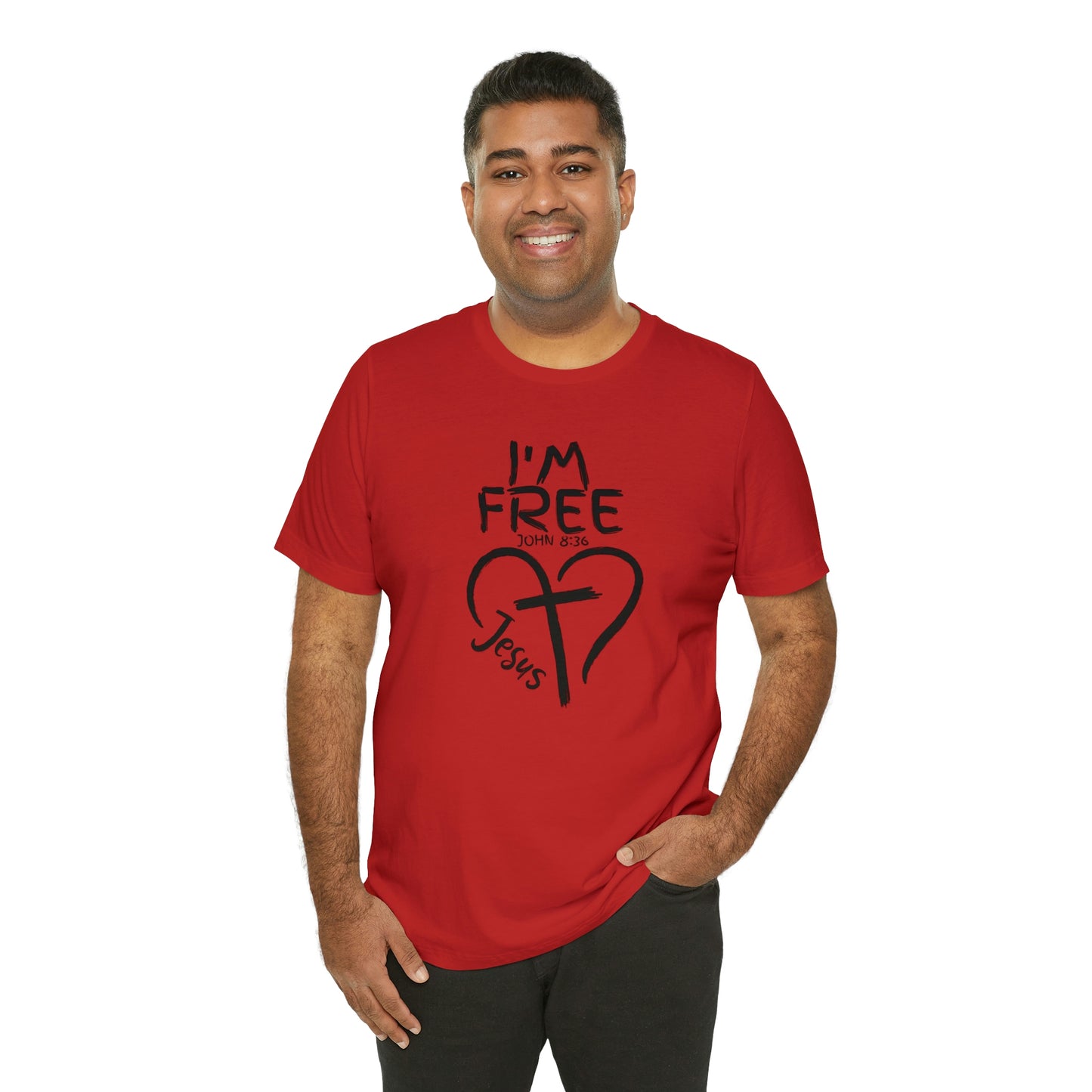 I'm Free, Christian Shirt, Jesus Shirt, Religious, Church Tee, Faith Shirt, Unisex Shirt, Inspirational Shirt, Aesthetic Christian, Shirt Christian Streetwear