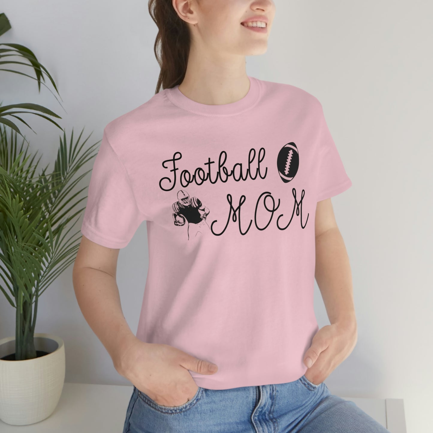 Football Mom Jersey Short Sleeve Tee