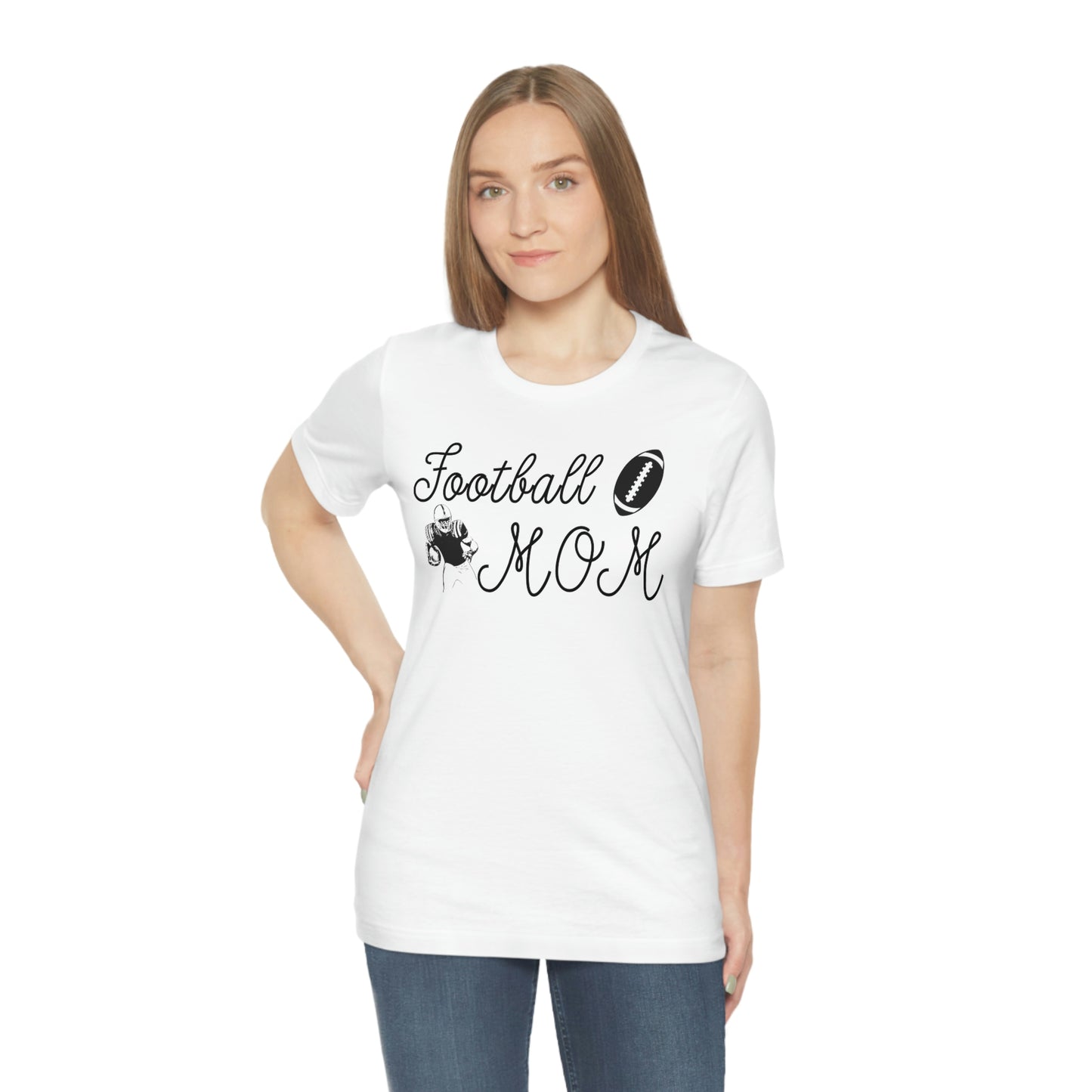 Football Mom Jersey Short Sleeve Tee