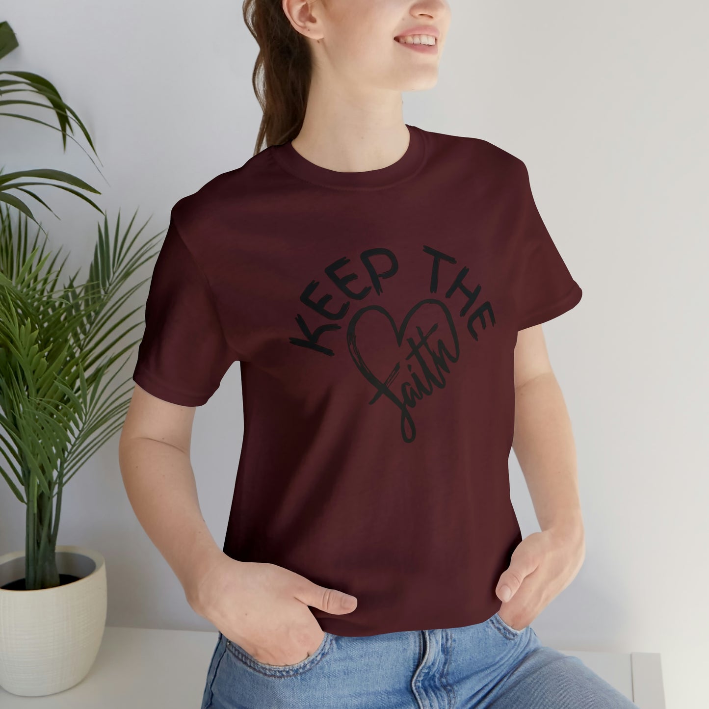 Keep the Faith, Christian Shirt, Jesus Shirt, Religious, Church Tee, Faith Shirt, Unisex Shirt, Inspirational Shirt, Aesthetic Christian, Shirt Christian Streetwear