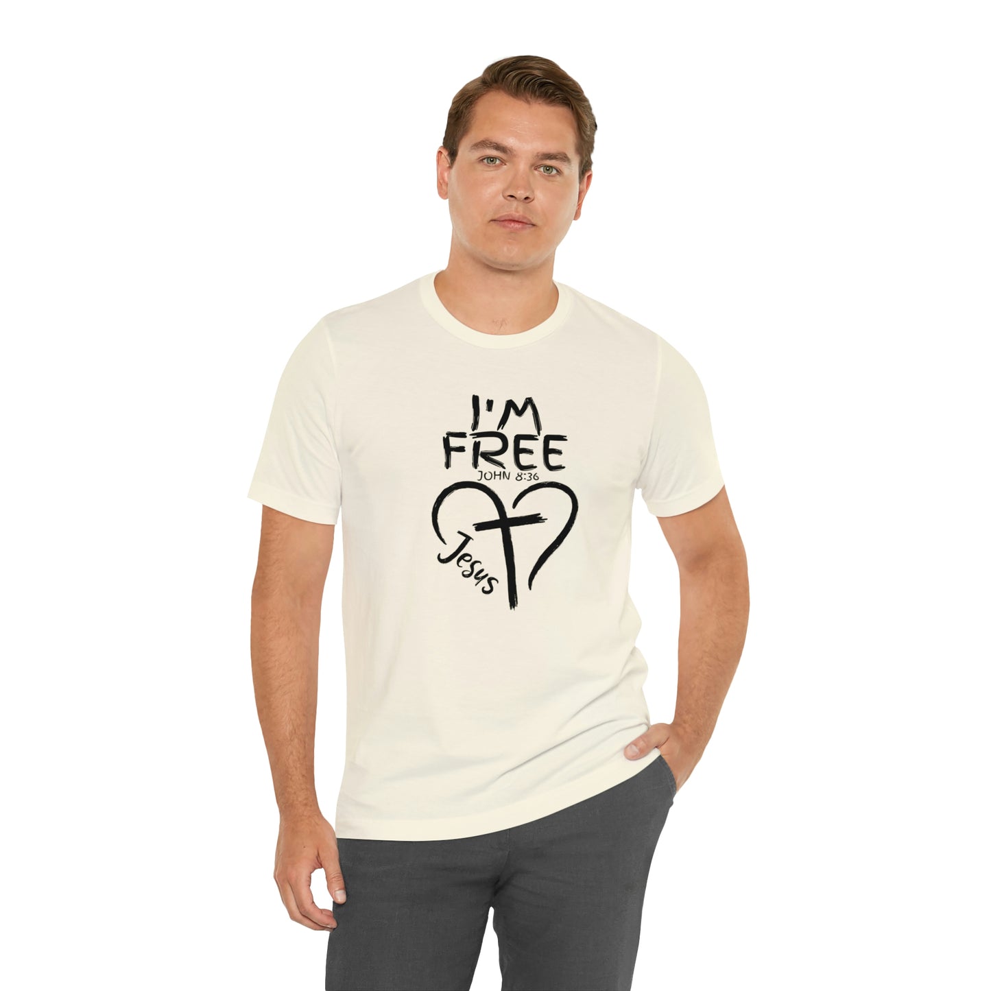 I'm Free, Christian Shirt, Jesus Shirt, Religious, Church Tee, Faith Shirt, Unisex Shirt, Inspirational Shirt, Aesthetic Christian, Shirt Christian Streetwear