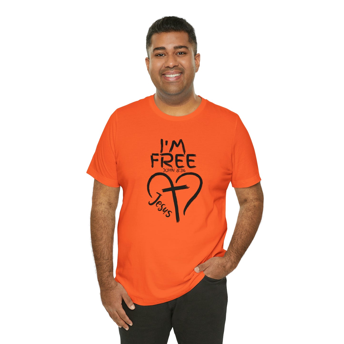 I'm Free, Christian Shirt, Jesus Shirt, Religious, Church Tee, Faith Shirt, Unisex Shirt, Inspirational Shirt, Aesthetic Christian, Shirt Christian Streetwear