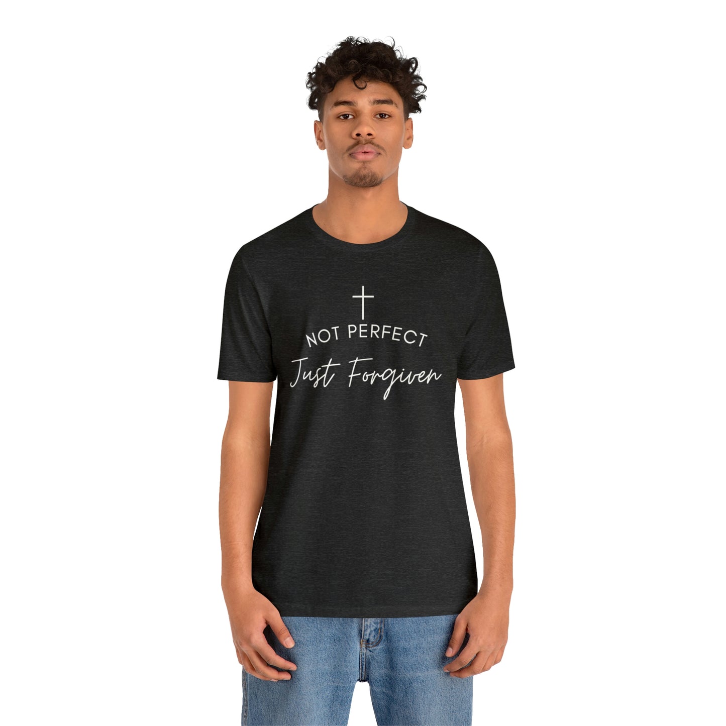 Not Perfect Just Forgiven, Christian Shirt, Jesus Shirt, Religious, Church Tee, Faith Shirt, Unisex Shirt, Inspirational Shirt, Aesthetic Christian, Shirt Christian Streetwear