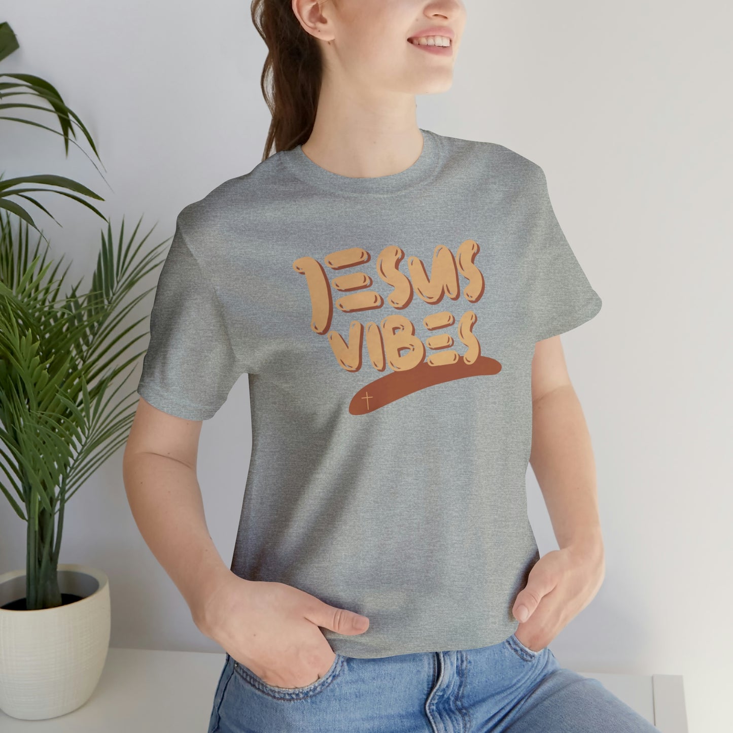 Jesus Vibes, Christian Shirt, Jesus Shirt, Religious, Church Tee, Faith Shirt, Unisex Shirt, Inspirational Shirt, Aesthetic Christian, Shirt Christian Streetwear