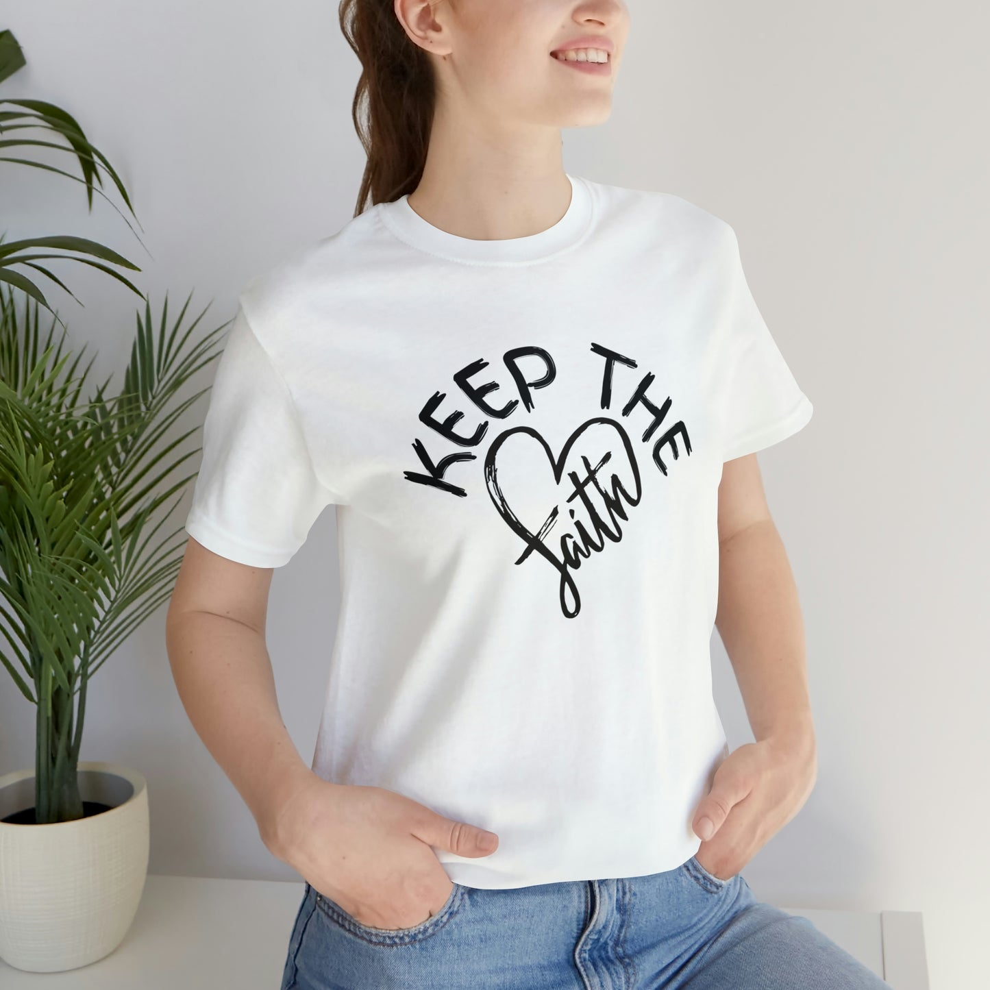 Keep the Faith, Christian Shirt, Jesus Shirt, Religious, Church Tee, Faith Shirt, Unisex Shirt, Inspirational Shirt, Aesthetic Christian, Shirt Christian Streetwear