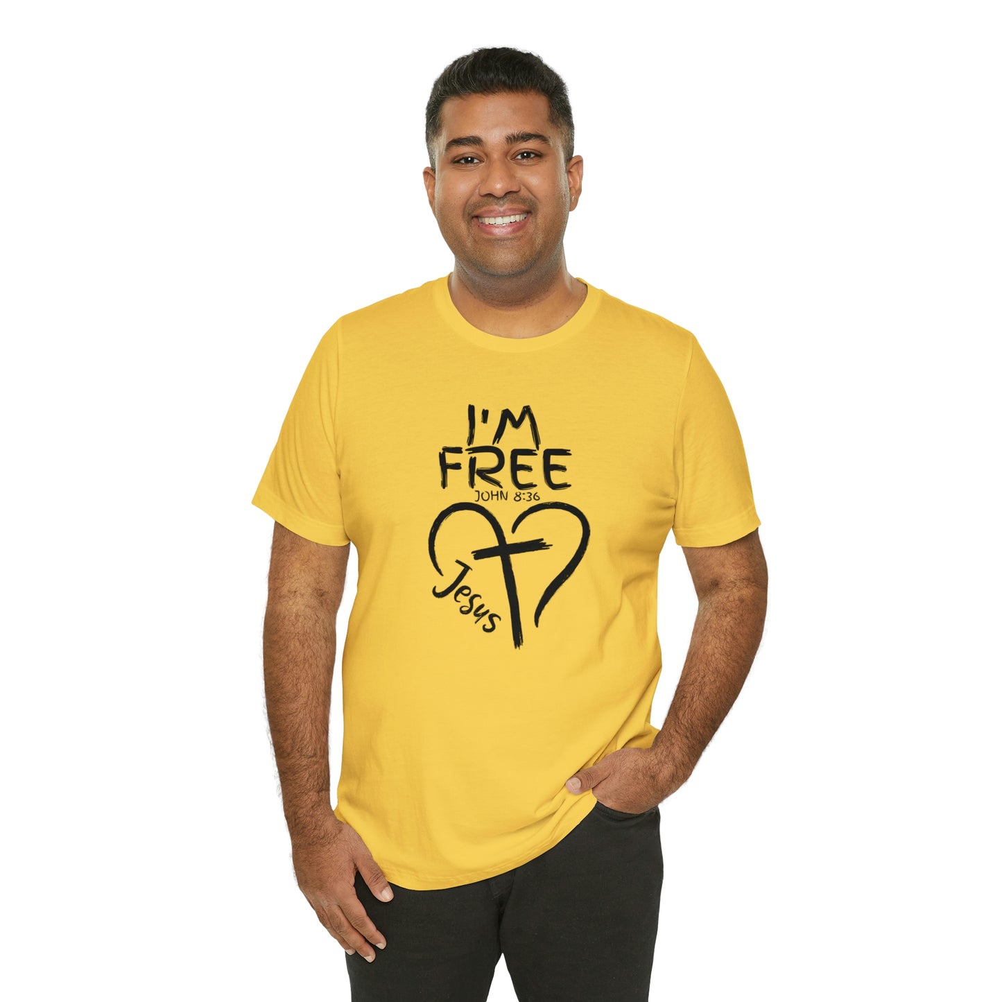 I'm Free, Christian Shirt, Jesus Shirt, Religious, Church Tee, Faith Shirt, Unisex Shirt, Inspirational Shirt, Aesthetic Christian, Shirt Christian Streetwear