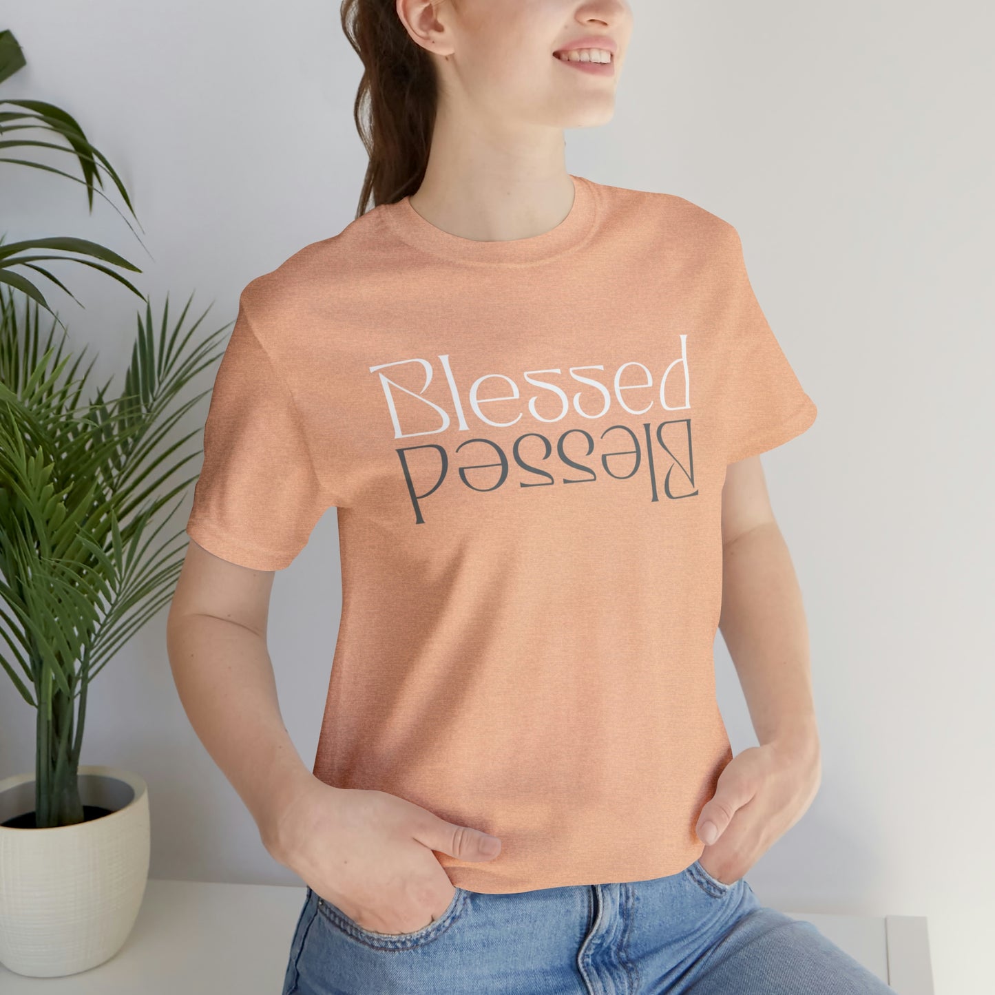 Blessed, Christian Shirt, Jesus Shirt, Religious, Church Tee, Faith Shirt, Unisex Shirt, Inspirational Shirt, Aesthetic Christian, Shirt Christian Streetwear