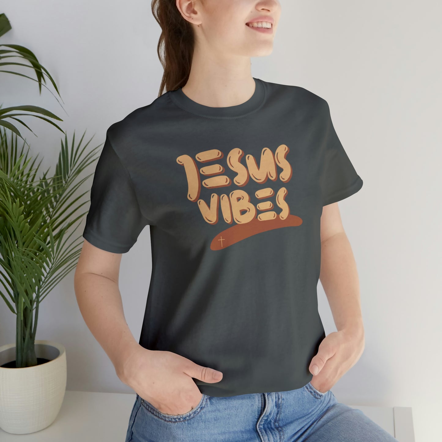 Jesus Vibes, Christian Shirt, Jesus Shirt, Religious, Church Tee, Faith Shirt, Unisex Shirt, Inspirational Shirt, Aesthetic Christian, Shirt Christian Streetwear