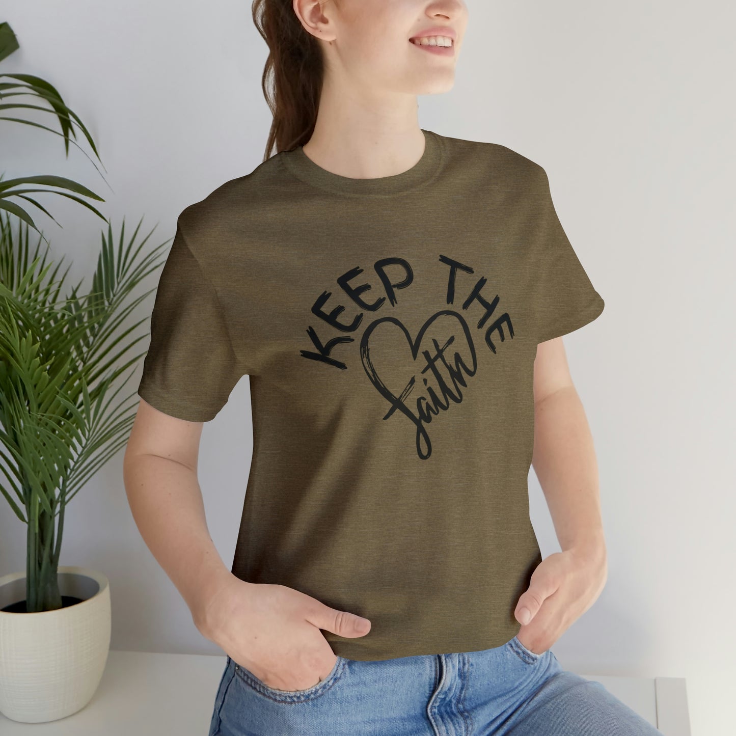 Keep the Faith, Christian Shirt, Jesus Shirt, Religious, Church Tee, Faith Shirt, Unisex Shirt, Inspirational Shirt, Aesthetic Christian, Shirt Christian Streetwear