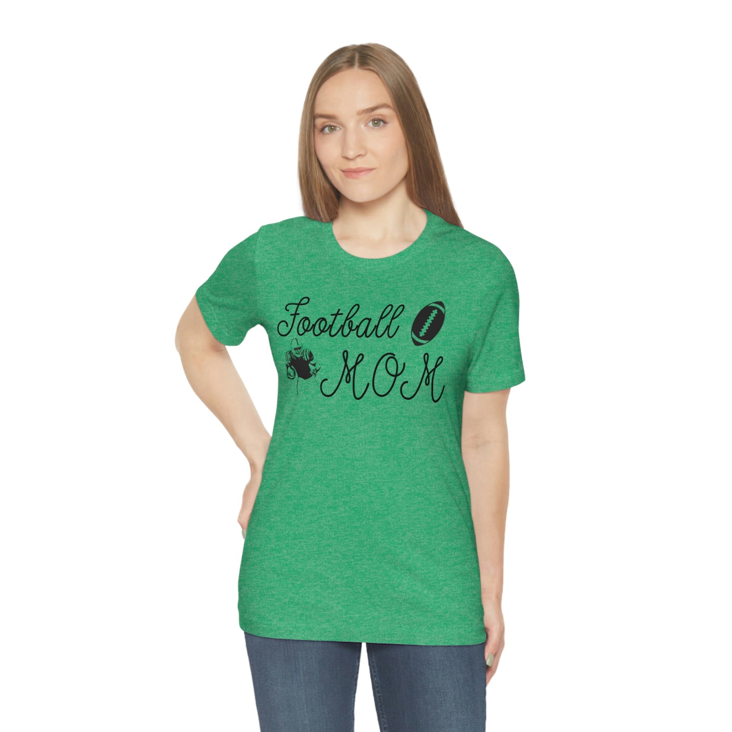 Football Mom Jersey Short Sleeve Tee