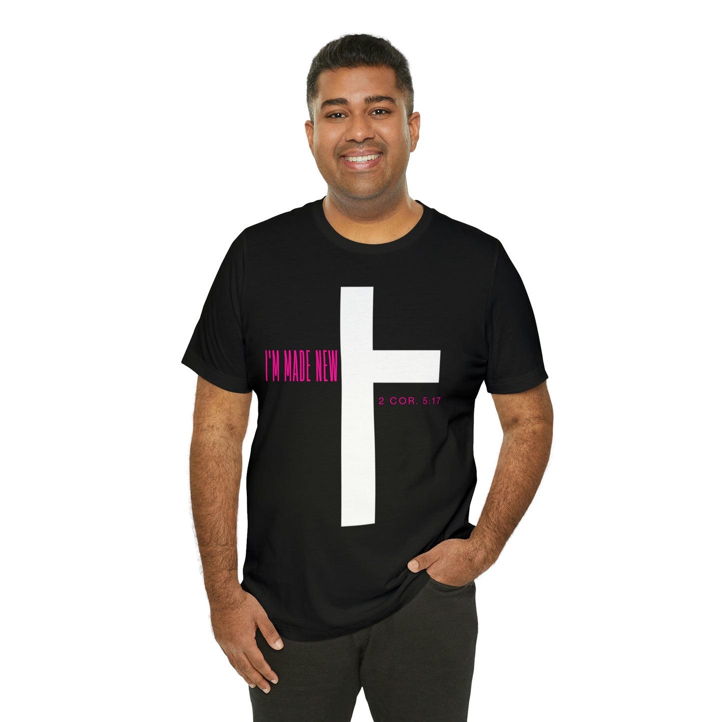 I'm Made New | CrossChristian Shirt, Jesus Shirt, Religious, Church Tee, Faith Shirt, Unisex Shirt, Inspirational Shirt, Aesthetic Christian, Shirt Christian Streetwear