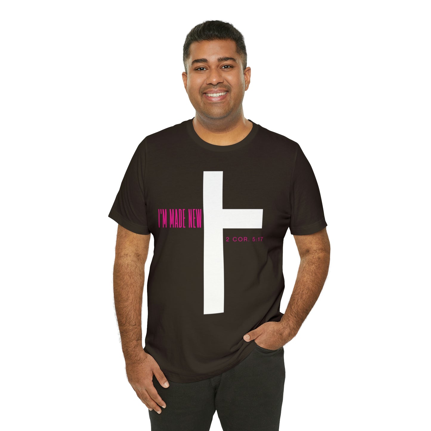 I'm Made New | CrossChristian Shirt, Jesus Shirt, Religious, Church Tee, Faith Shirt, Unisex Shirt, Inspirational Shirt, Aesthetic Christian, Shirt Christian Streetwear