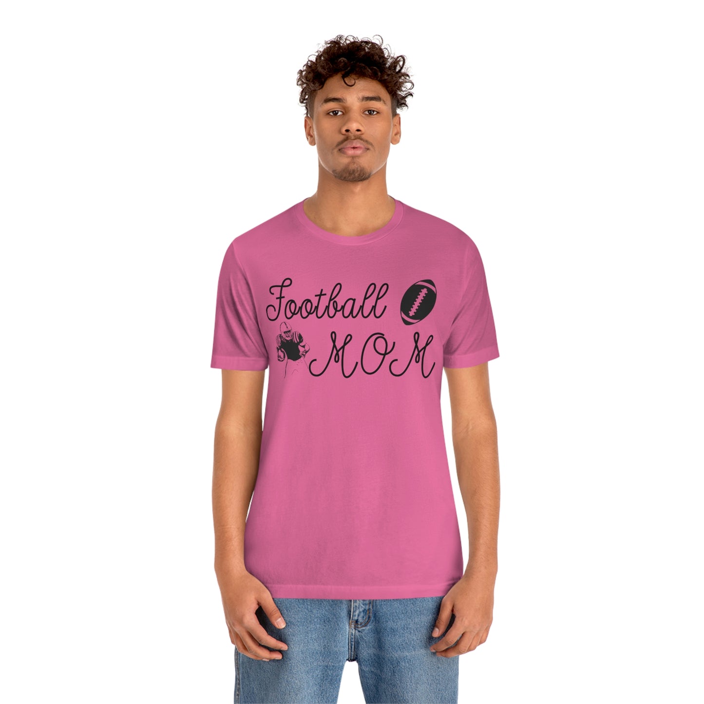 Football Mom Jersey Short Sleeve Tee