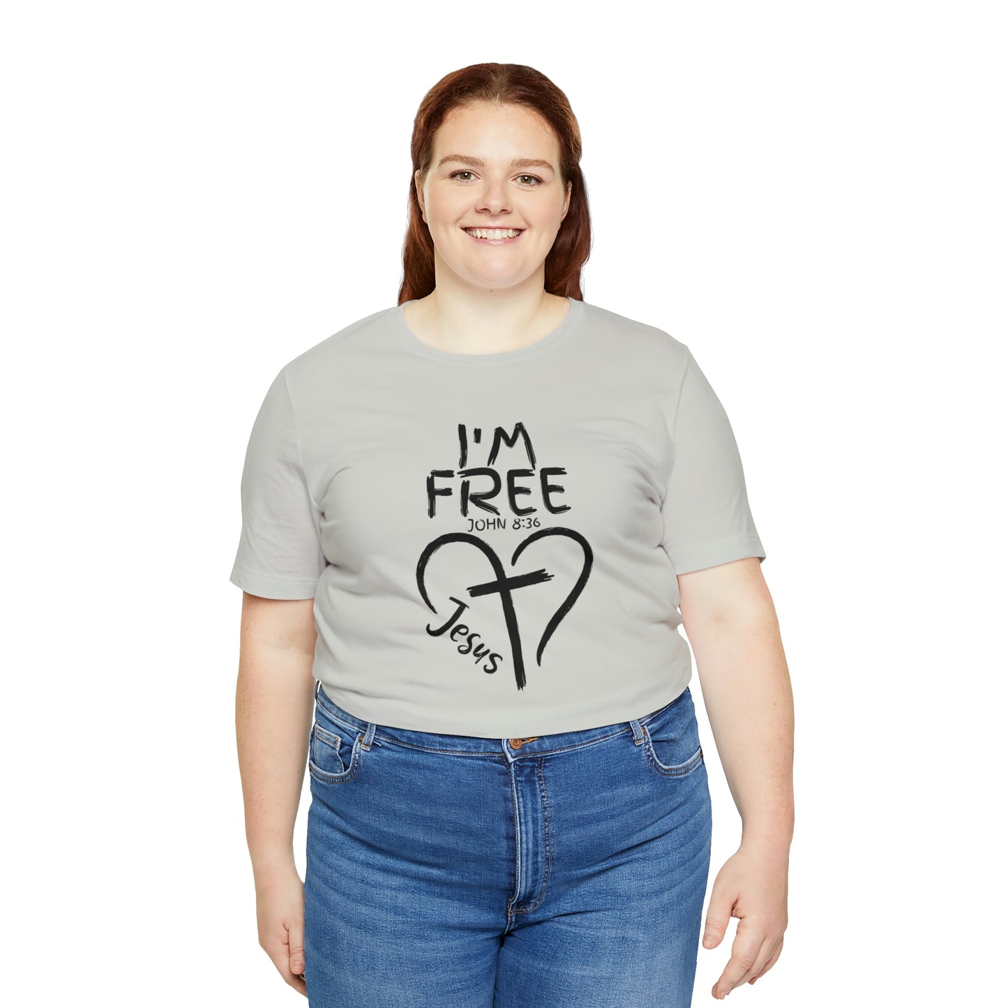 I'm Free, Christian Shirt, Jesus Shirt, Religious, Church Tee, Faith Shirt, Unisex Shirt, Inspirational Shirt, Aesthetic Christian, Shirt Christian Streetwear