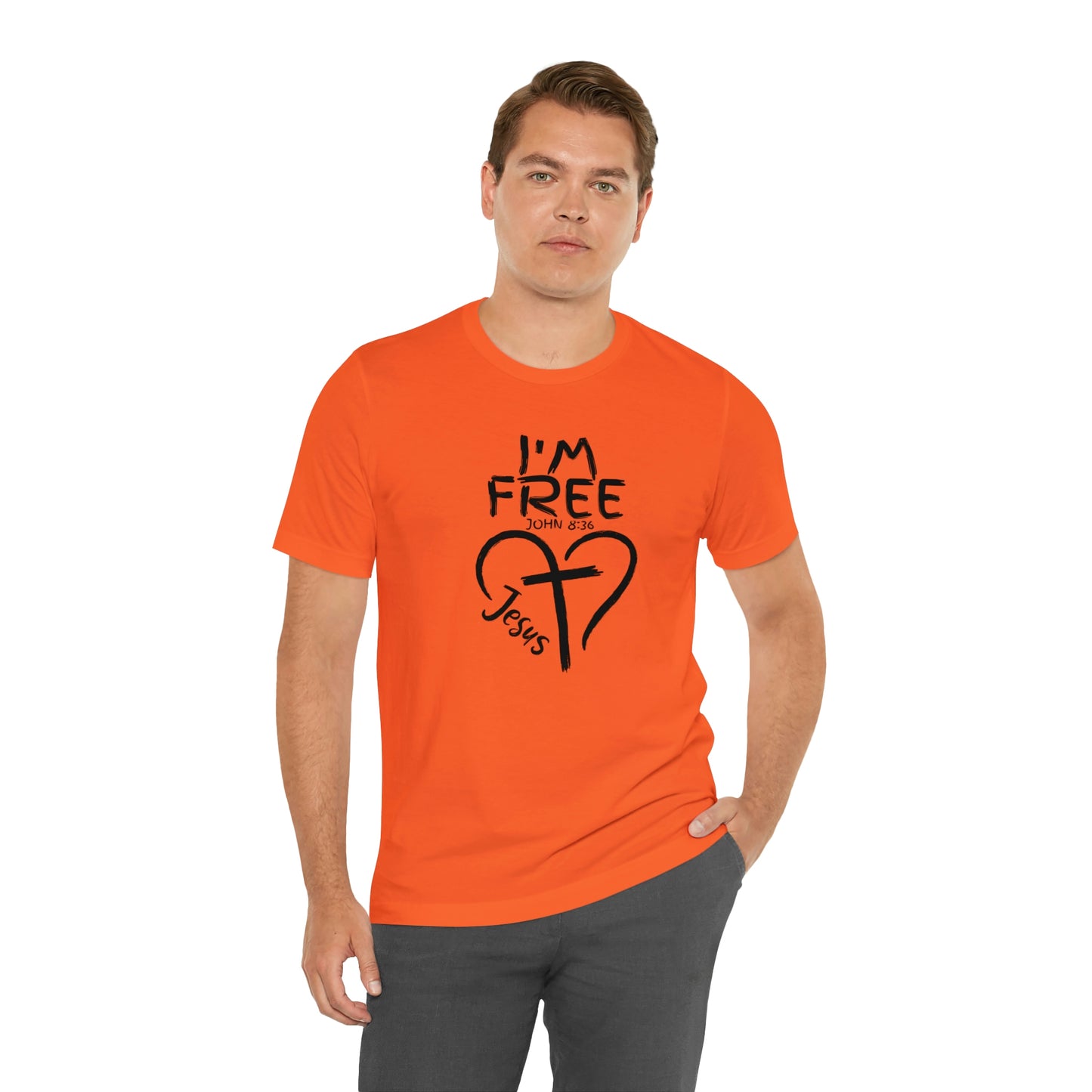 I'm Free, Christian Shirt, Jesus Shirt, Religious, Church Tee, Faith Shirt, Unisex Shirt, Inspirational Shirt, Aesthetic Christian, Shirt Christian Streetwear