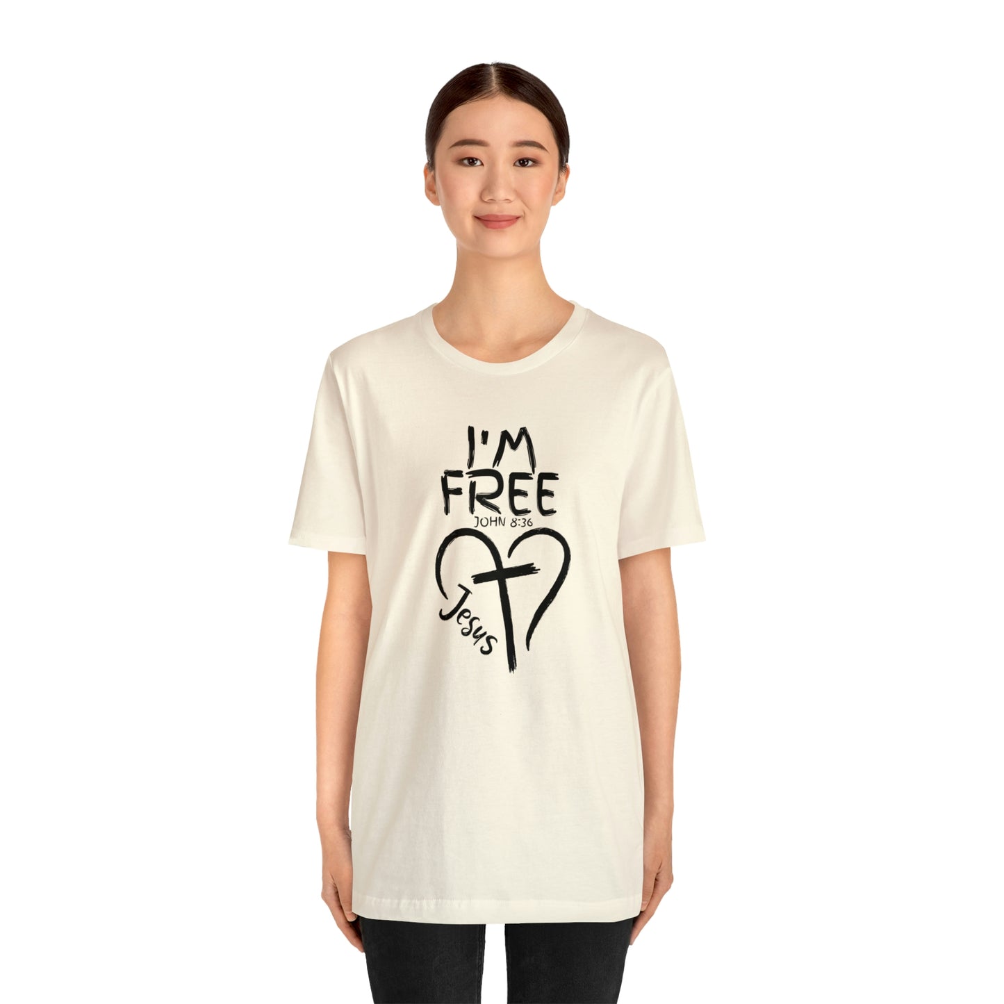 I'm Free, Christian Shirt, Jesus Shirt, Religious, Church Tee, Faith Shirt, Unisex Shirt, Inspirational Shirt, Aesthetic Christian, Shirt Christian Streetwear