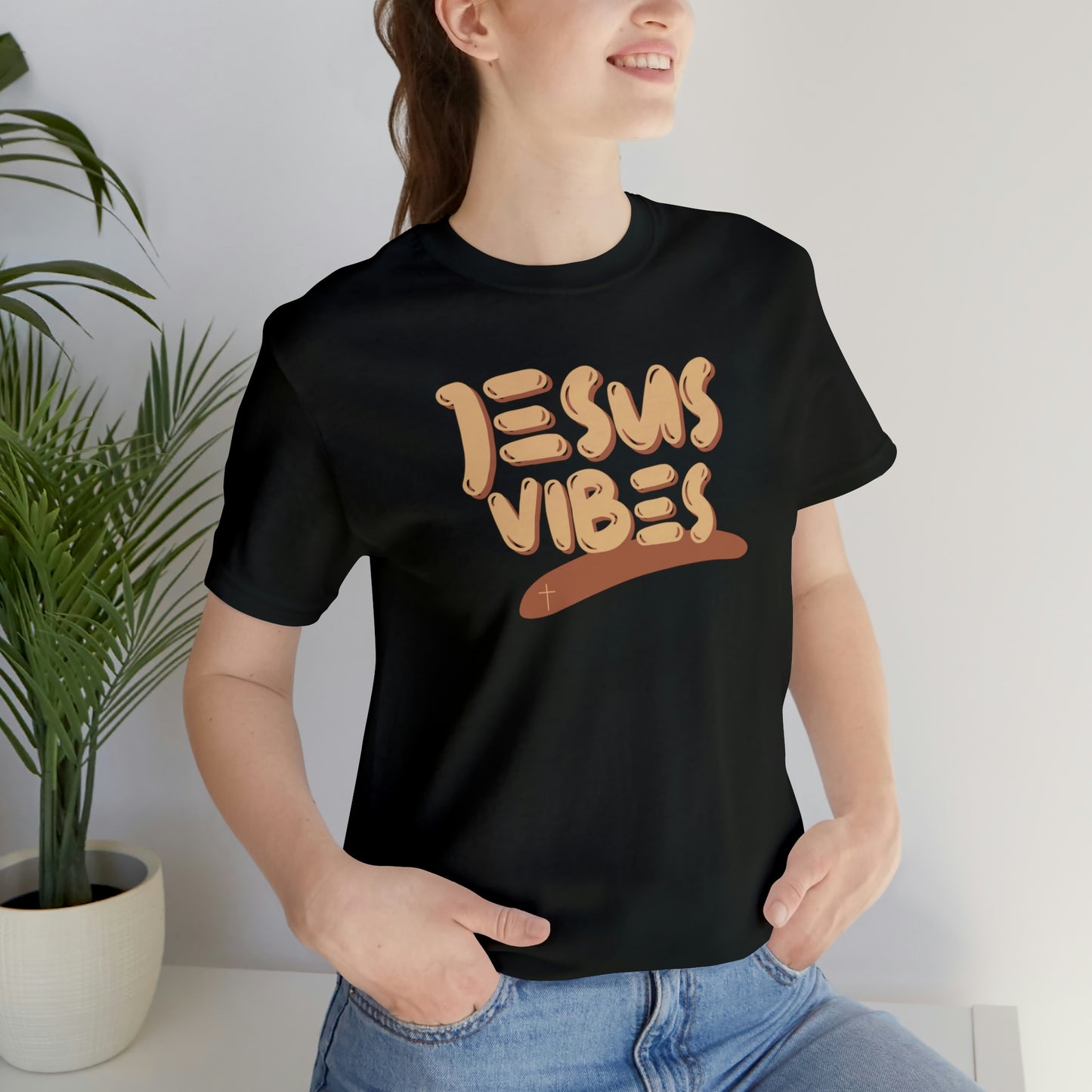 Jesus Vibes, Christian Shirt, Jesus Shirt, Religious, Church Tee, Faith Shirt, Unisex Shirt, Inspirational Shirt, Aesthetic Christian, Shirt Christian Streetwear