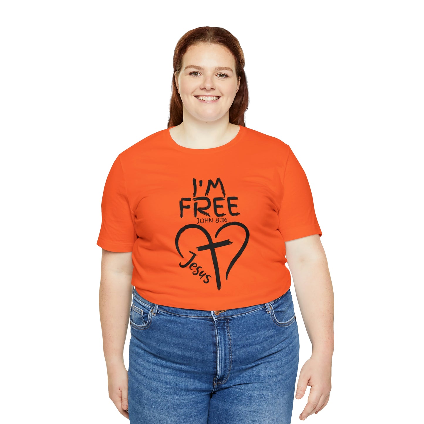 I'm Free, Christian Shirt, Jesus Shirt, Religious, Church Tee, Faith Shirt, Unisex Shirt, Inspirational Shirt, Aesthetic Christian, Shirt Christian Streetwear