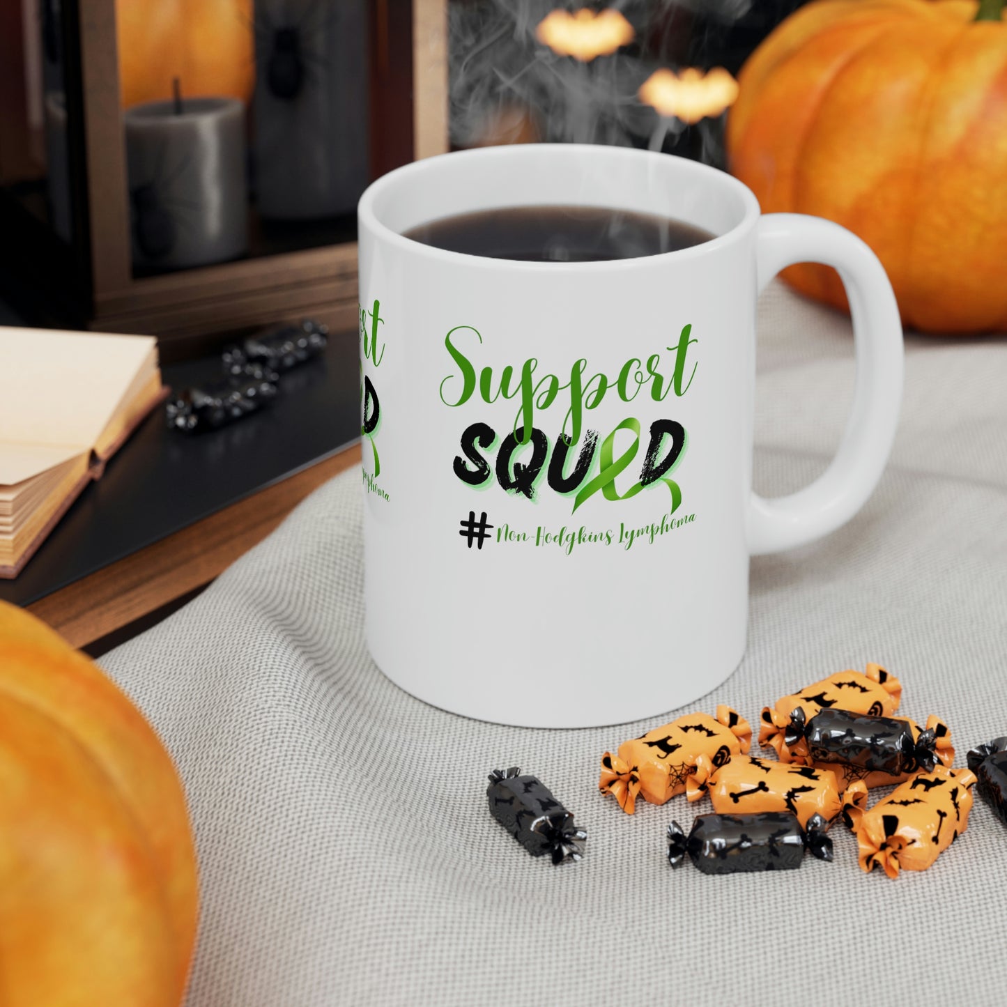 Support Squad Non- Hodgkins Lymphoma Coffee Mug 11oz