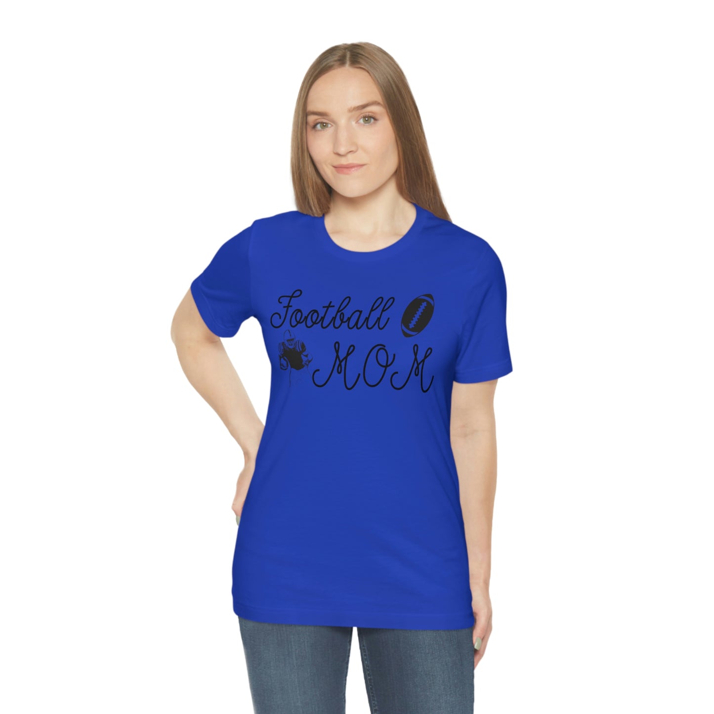 Football Mom Jersey Short Sleeve Tee