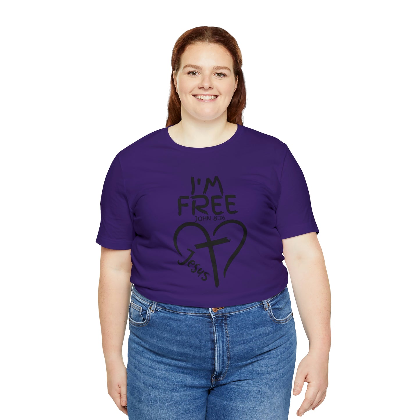 I'm Free, Christian Shirt, Jesus Shirt, Religious, Church Tee, Faith Shirt, Unisex Shirt, Inspirational Shirt, Aesthetic Christian, Shirt Christian Streetwear