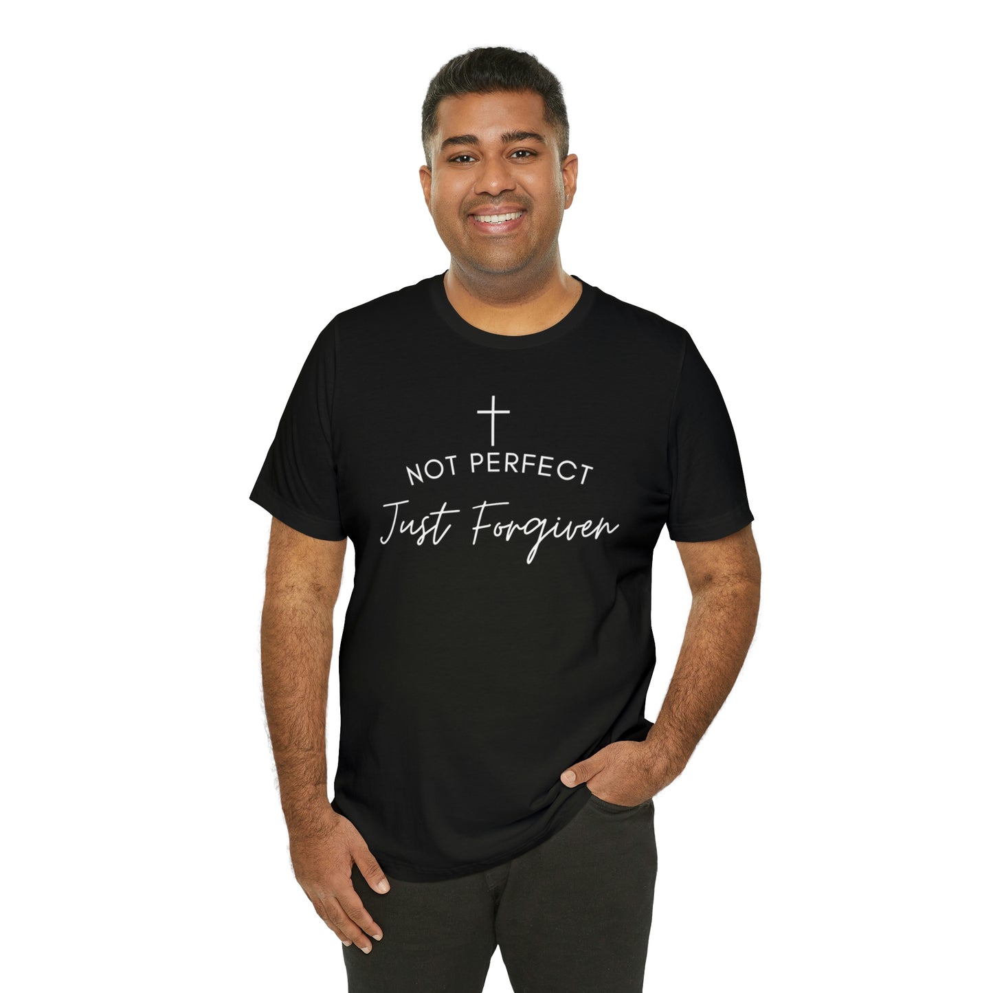 Not Perfect Just Forgiven, Christian Shirt, Jesus Shirt, Religious, Church Tee, Faith Shirt, Unisex Shirt, Inspirational Shirt, Aesthetic Christian, Shirt Christian Streetwear