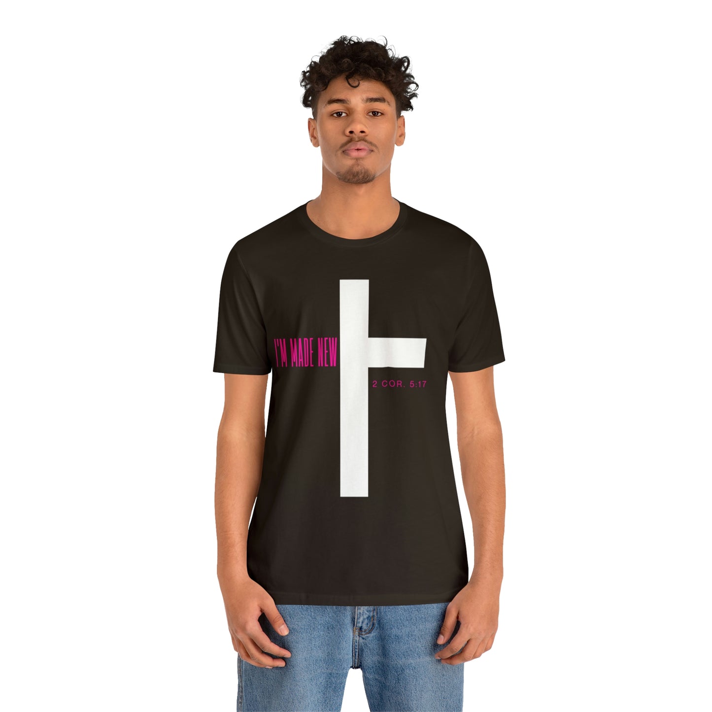 I'm Made New | CrossChristian Shirt, Jesus Shirt, Religious, Church Tee, Faith Shirt, Unisex Shirt, Inspirational Shirt, Aesthetic Christian, Shirt Christian Streetwear