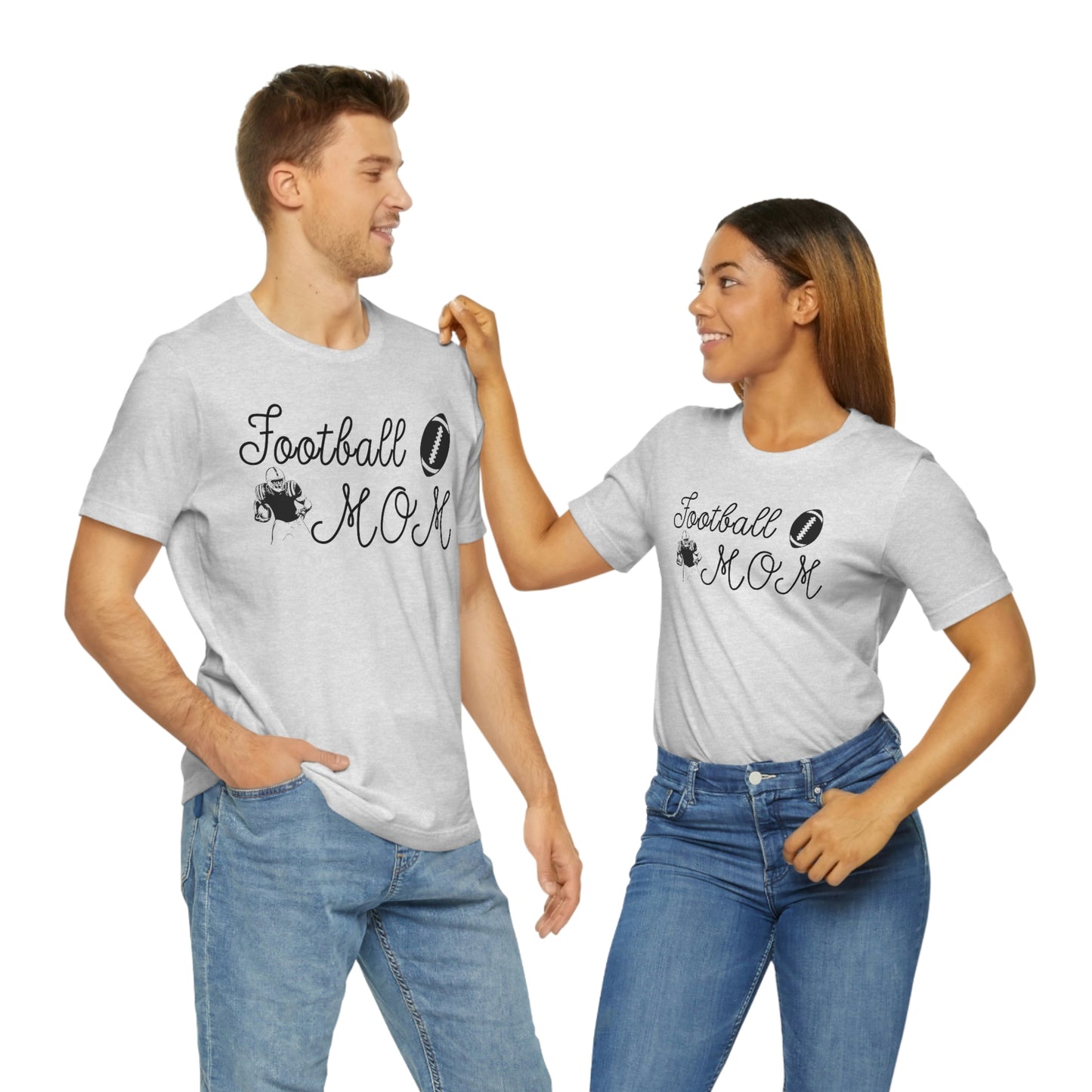 Football Mom Jersey Short Sleeve Tee