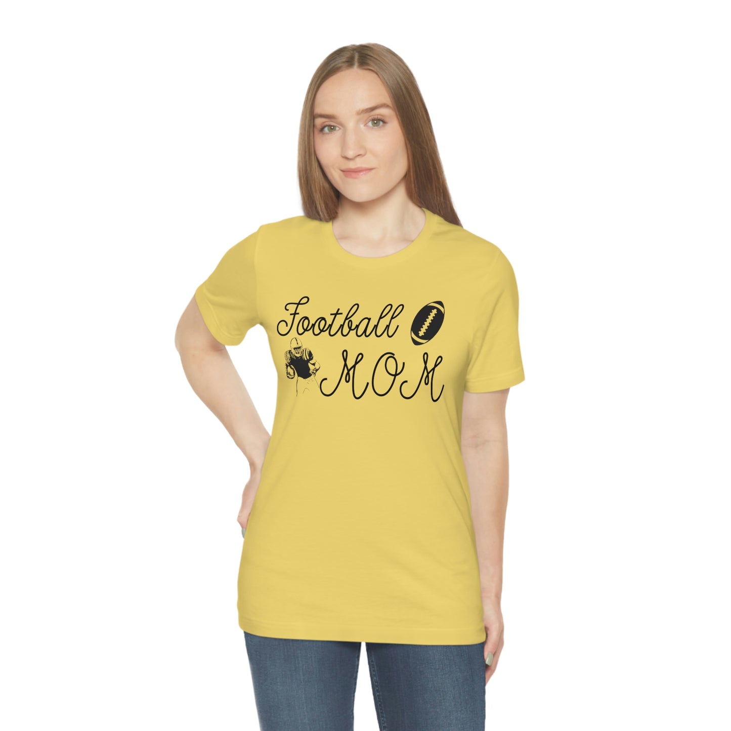 Football Mom Jersey Short Sleeve Tee