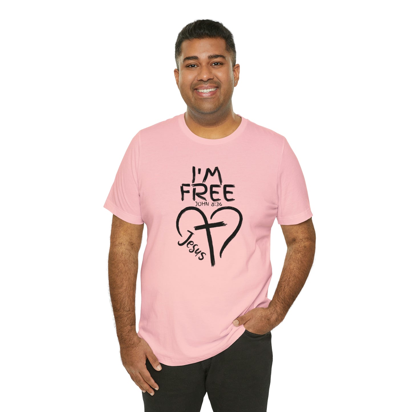 I'm Free, Christian Shirt, Jesus Shirt, Religious, Church Tee, Faith Shirt, Unisex Shirt, Inspirational Shirt, Aesthetic Christian, Shirt Christian Streetwear