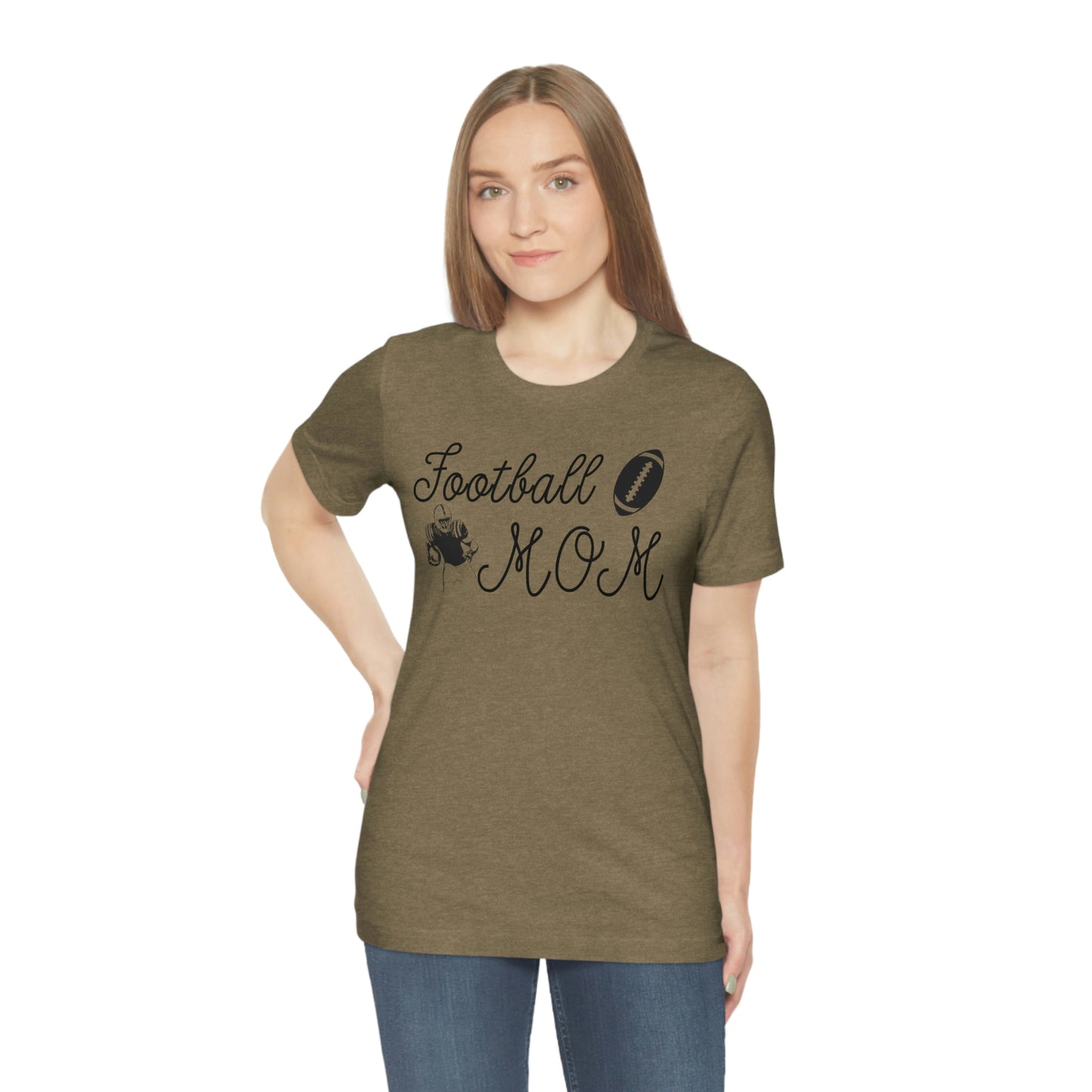 Football Mom Jersey Short Sleeve Tee