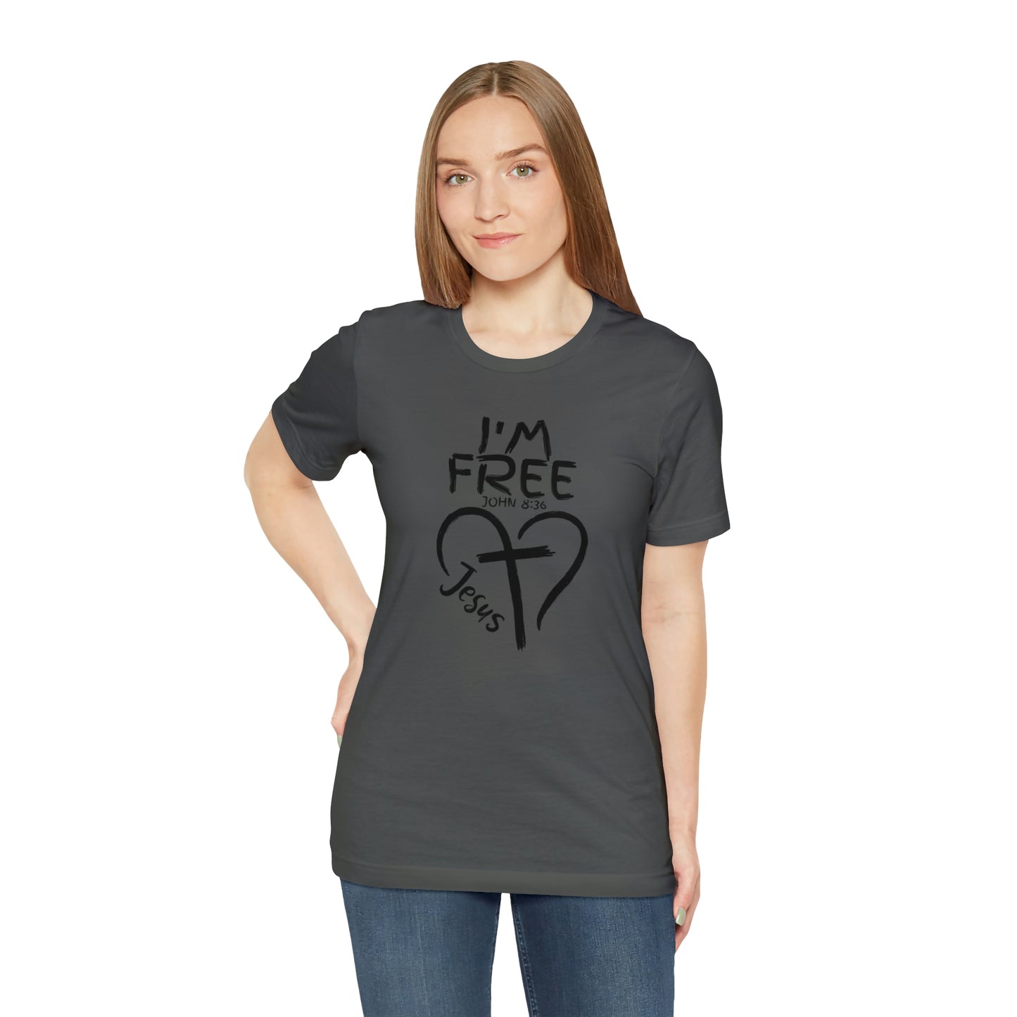 I'm Free, Christian Shirt, Jesus Shirt, Religious, Church Tee, Faith Shirt, Unisex Shirt, Inspirational Shirt, Aesthetic Christian, Shirt Christian Streetwear