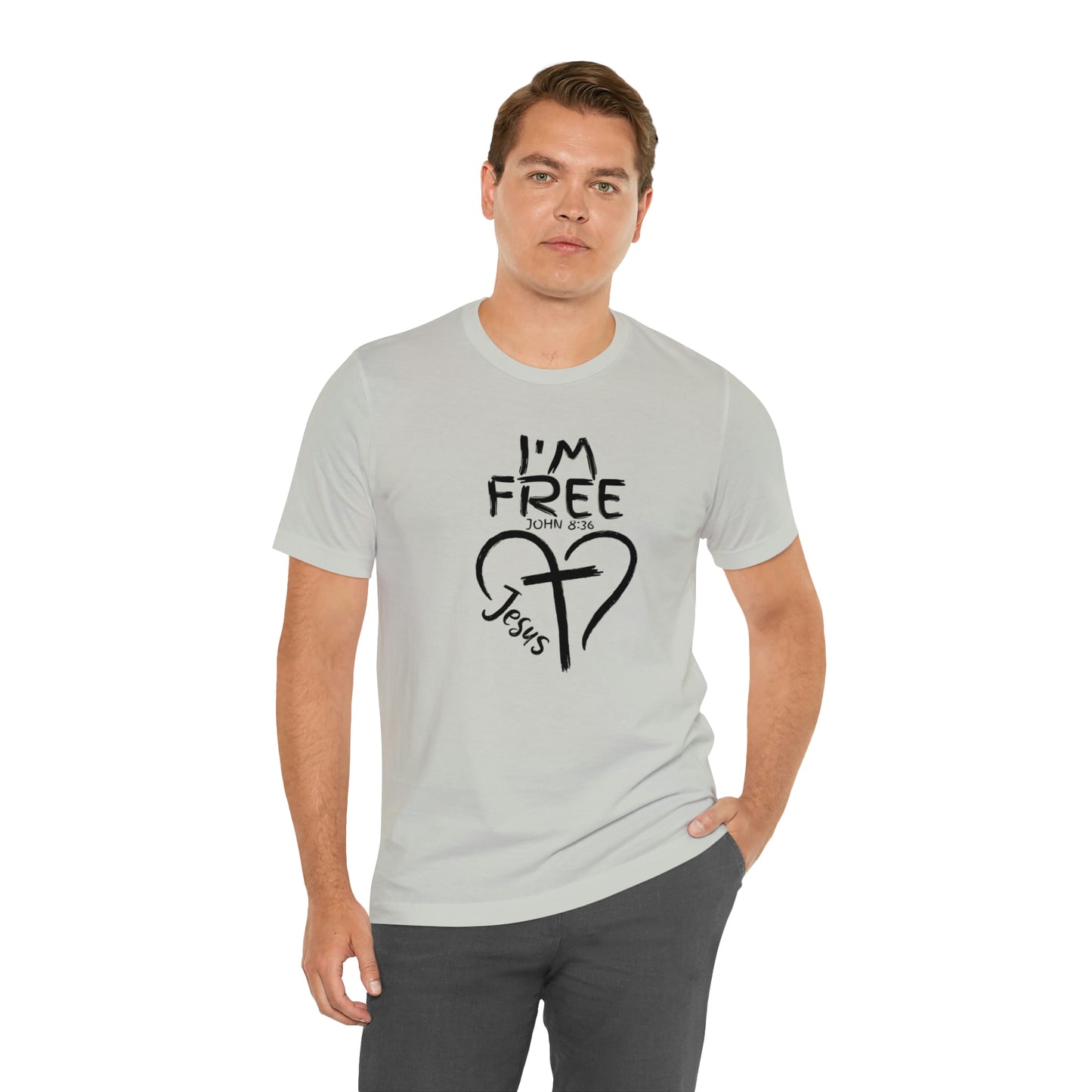 I'm Free, Christian Shirt, Jesus Shirt, Religious, Church Tee, Faith Shirt, Unisex Shirt, Inspirational Shirt, Aesthetic Christian, Shirt Christian Streetwear