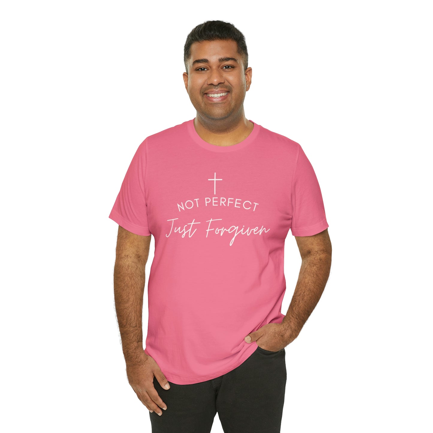 Not Perfect Just Forgiven, Christian Shirt, Jesus Shirt, Religious, Church Tee, Faith Shirt, Unisex Shirt, Inspirational Shirt, Aesthetic Christian, Shirt Christian Streetwear