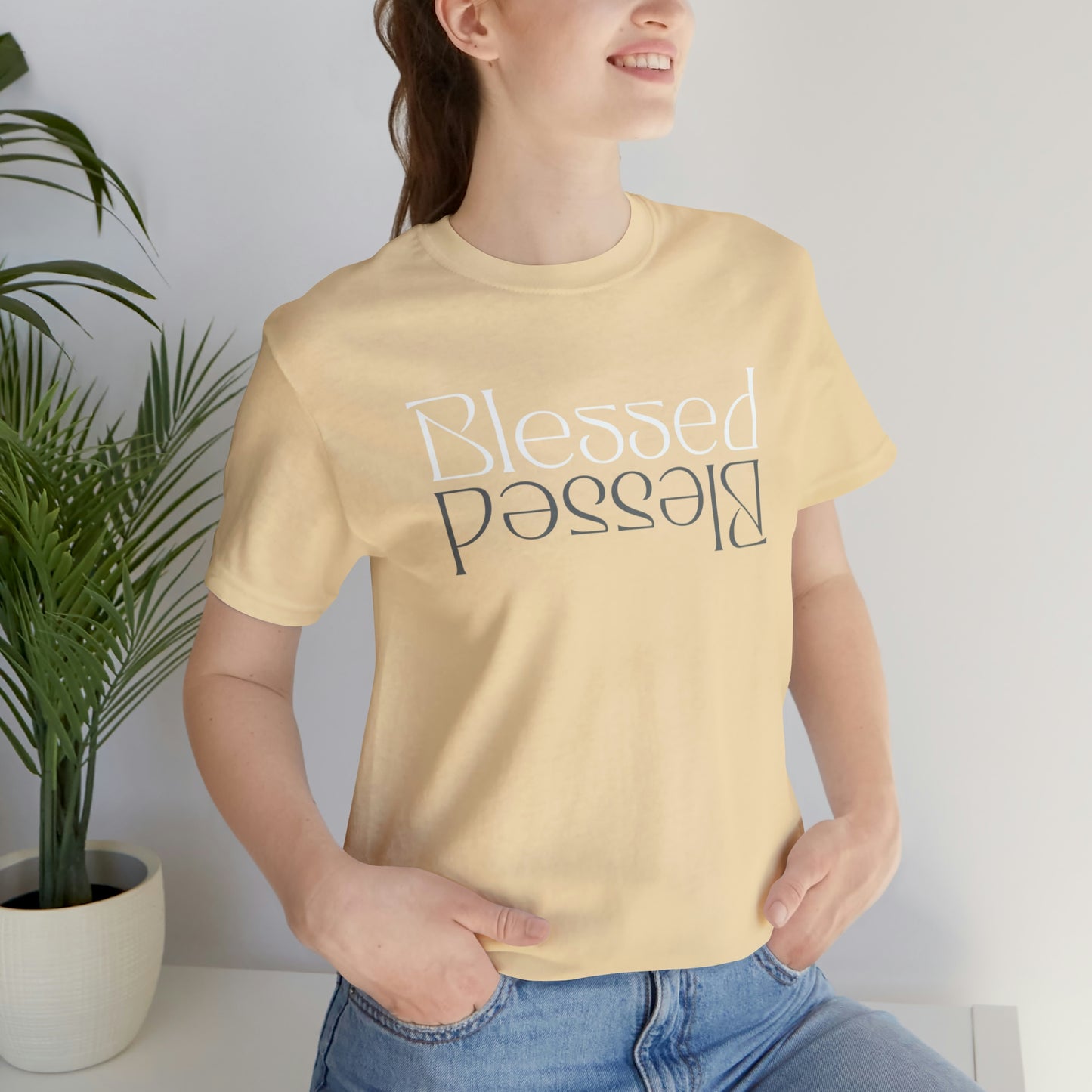 Blessed, Christian Shirt, Jesus Shirt, Religious, Church Tee, Faith Shirt, Unisex Shirt, Inspirational Shirt, Aesthetic Christian, Shirt Christian Streetwear