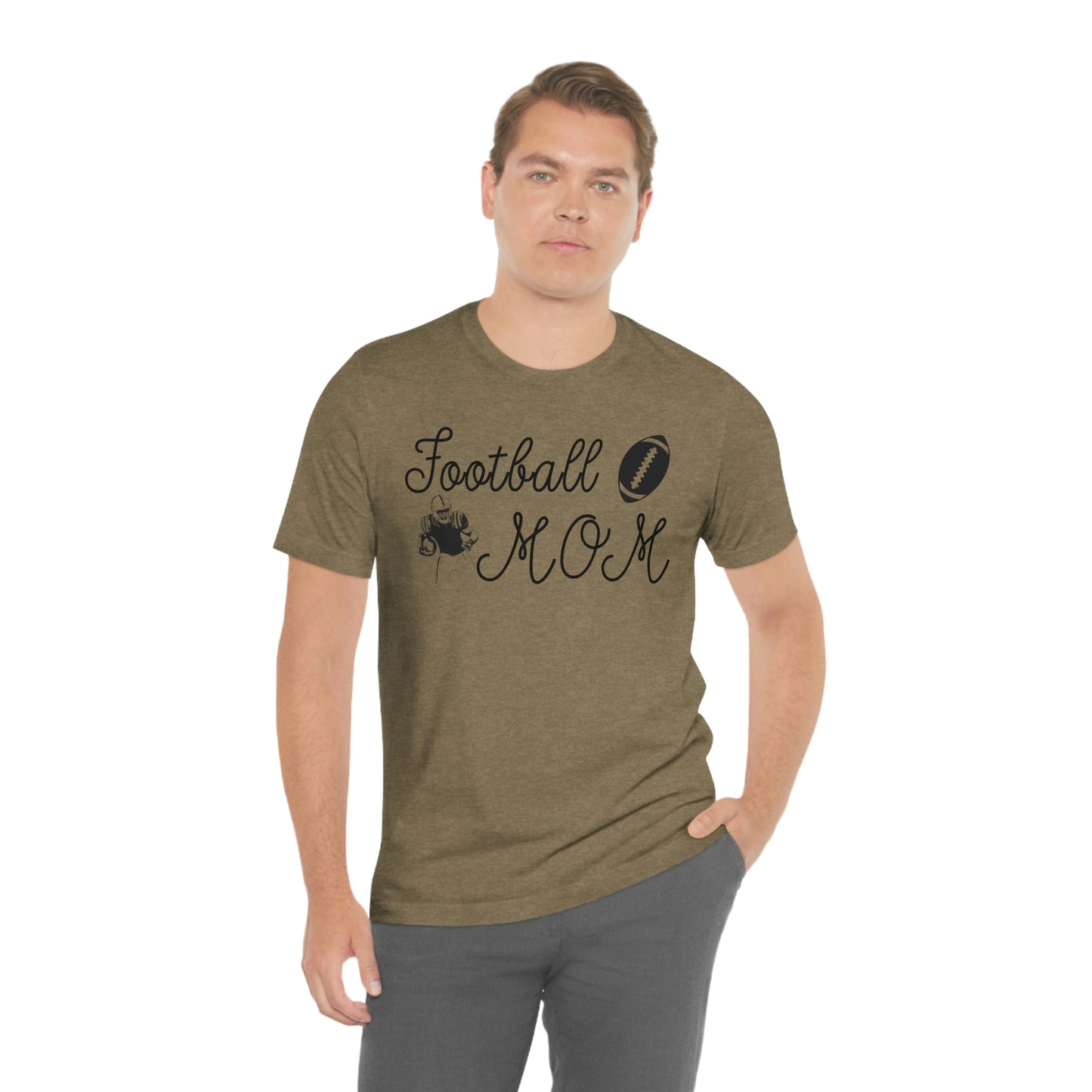 Football Mom Jersey Short Sleeve Tee