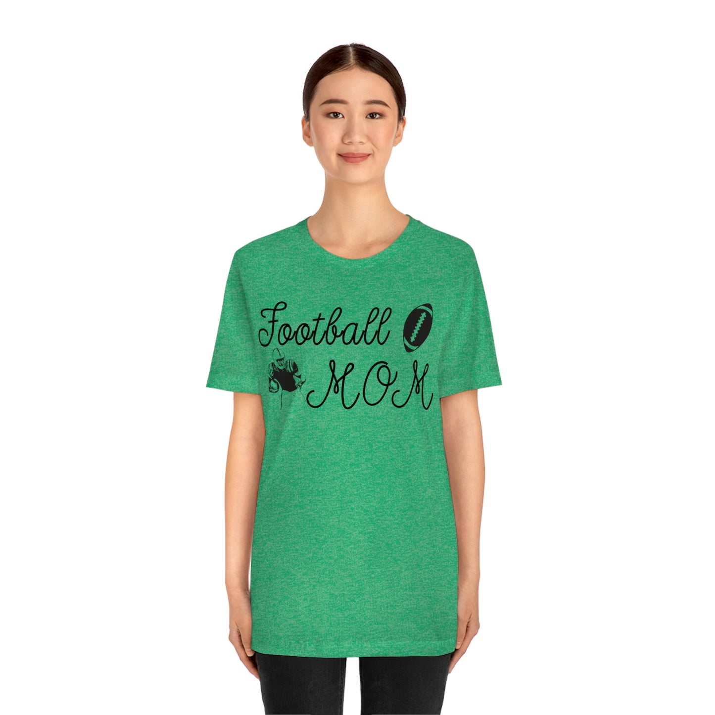 Football Mom Jersey Short Sleeve Tee