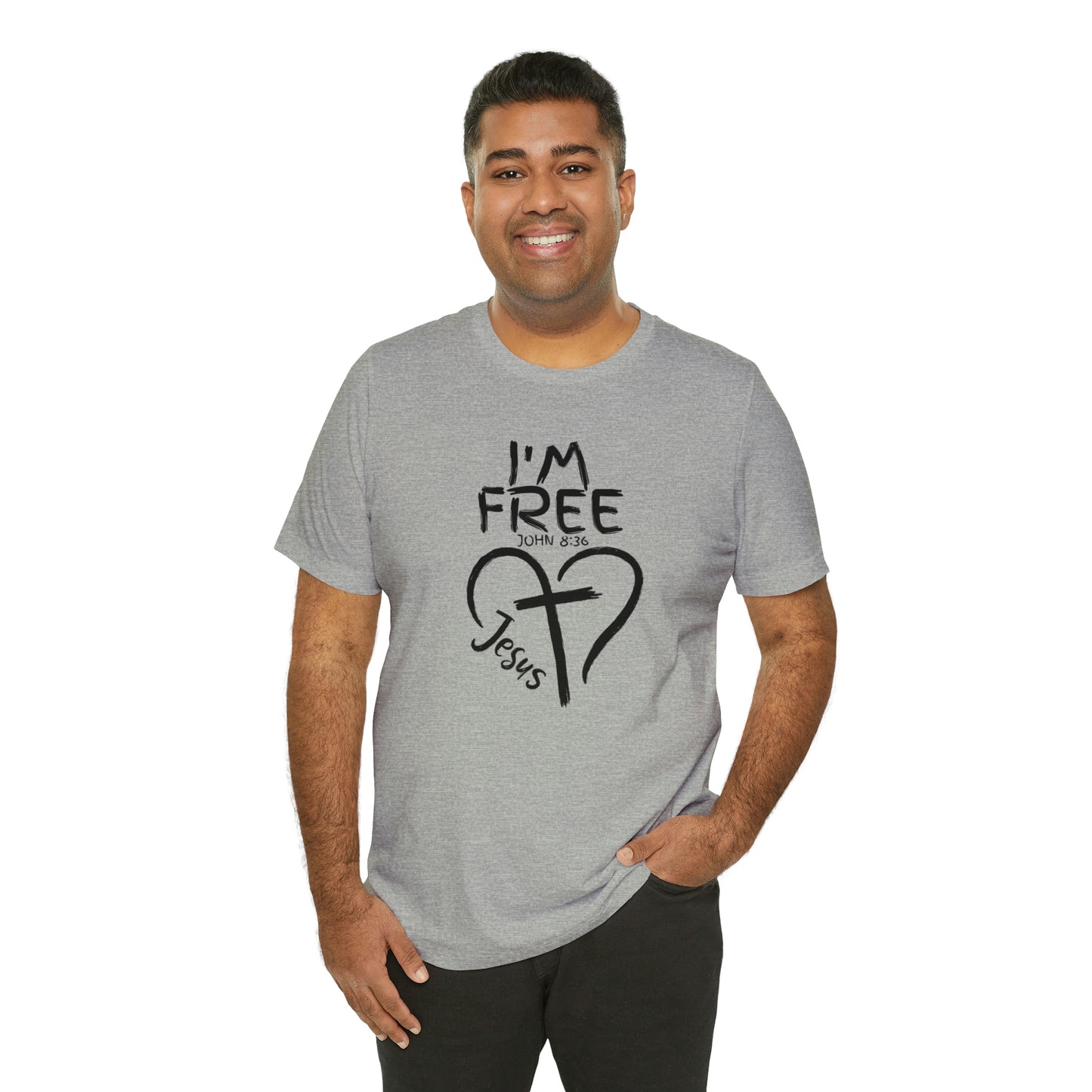 I'm Free, Christian Shirt, Jesus Shirt, Religious, Church Tee, Faith Shirt, Unisex Shirt, Inspirational Shirt, Aesthetic Christian, Shirt Christian Streetwear