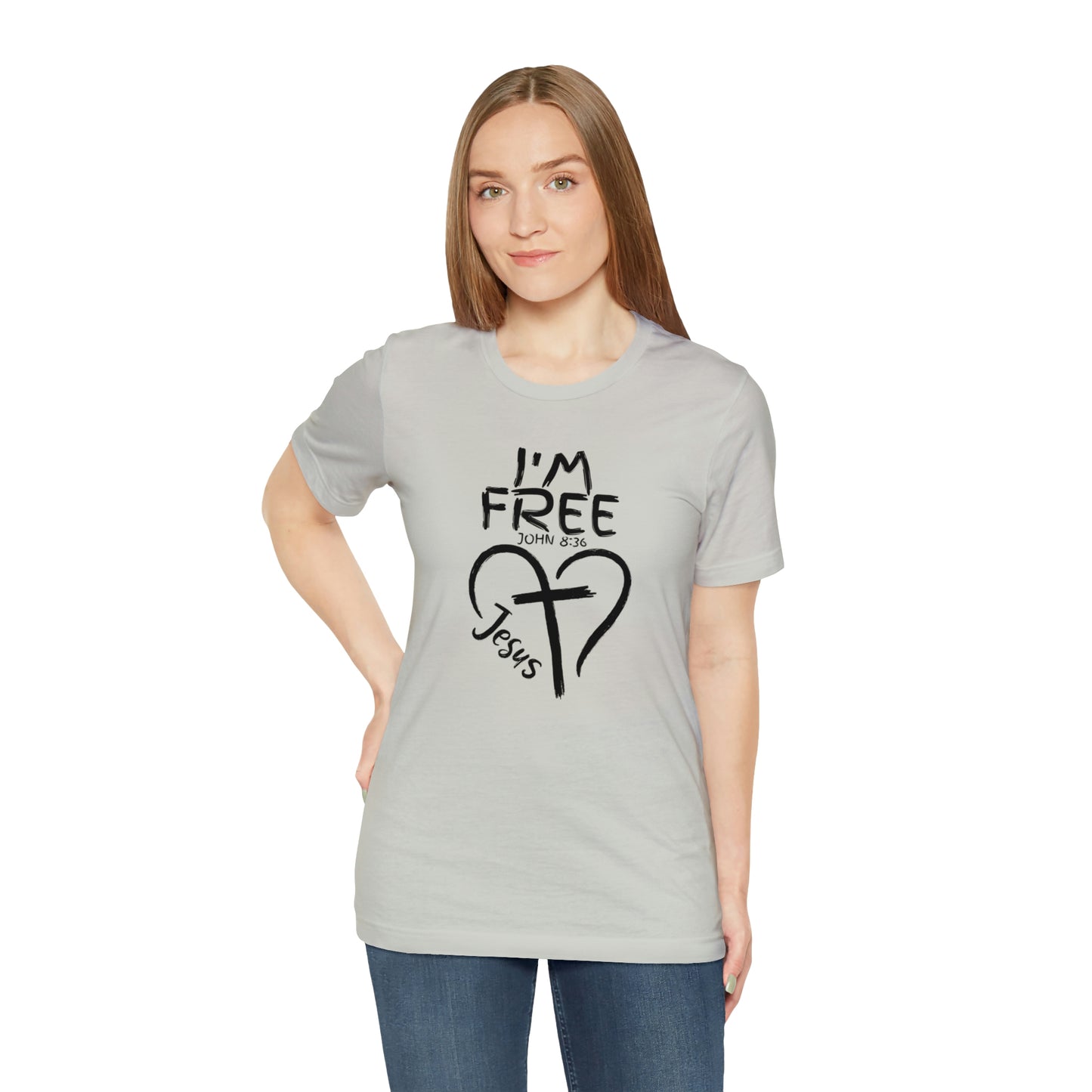 I'm Free, Christian Shirt, Jesus Shirt, Religious, Church Tee, Faith Shirt, Unisex Shirt, Inspirational Shirt, Aesthetic Christian, Shirt Christian Streetwear