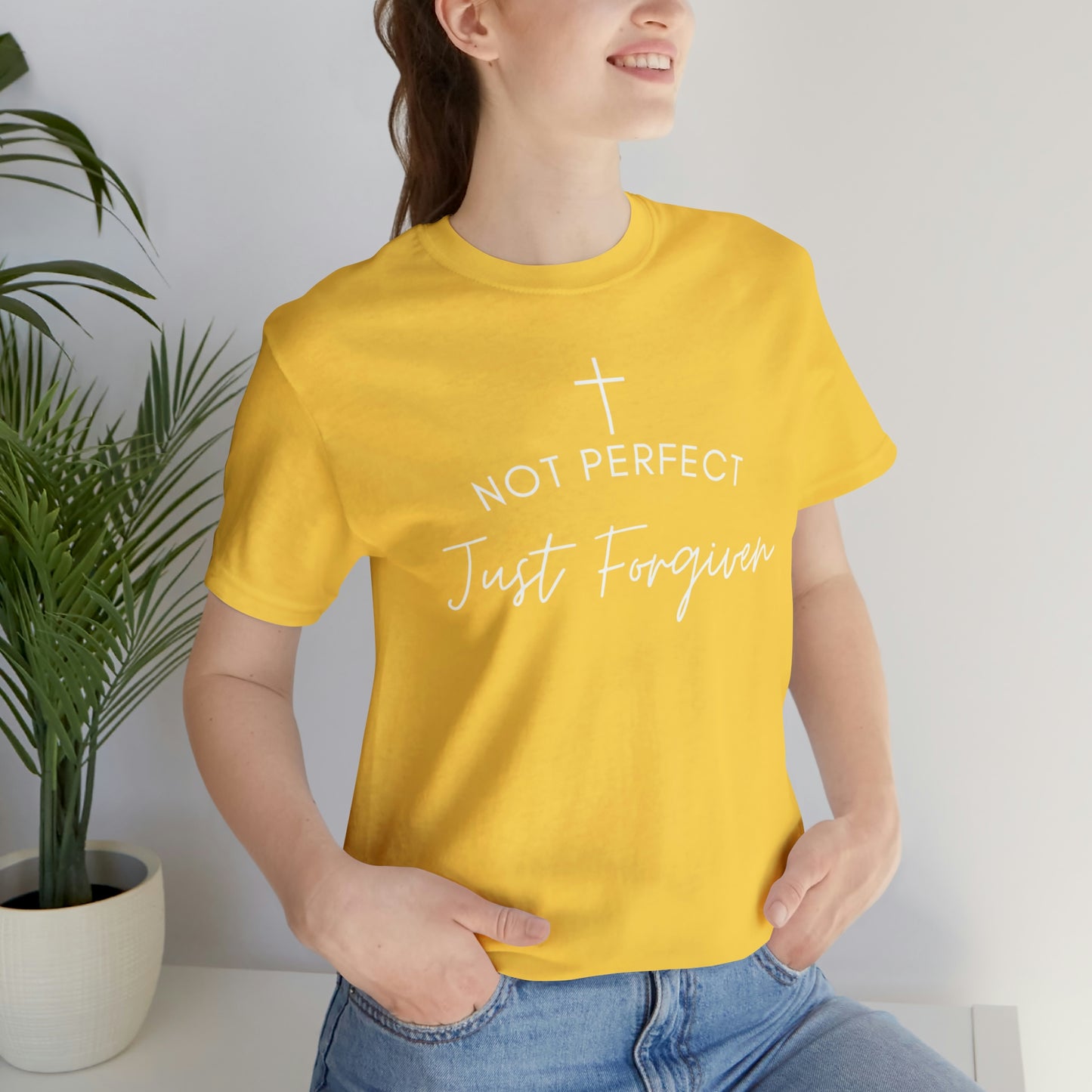 Not Perfect Just Forgiven, Christian Shirt, Jesus Shirt, Religious, Church Tee, Faith Shirt, Unisex Shirt, Inspirational Shirt, Aesthetic Christian, Shirt Christian Streetwear