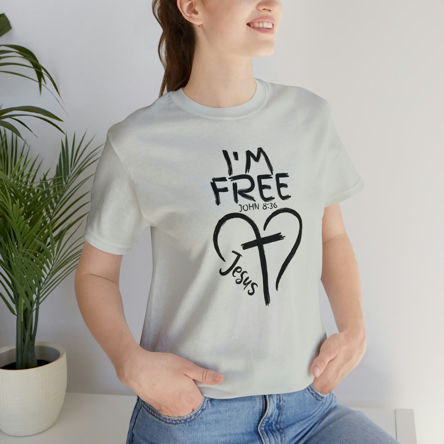 I'm Free, Christian Shirt, Jesus Shirt, Religious, Church Tee, Faith Shirt, Unisex Shirt, Inspirational Shirt, Aesthetic Christian, Shirt Christian Streetwear