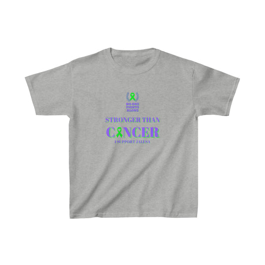 Youth T- Shirt I Support Jalesa's Fight Against Non- Hodgkins Lymphoma