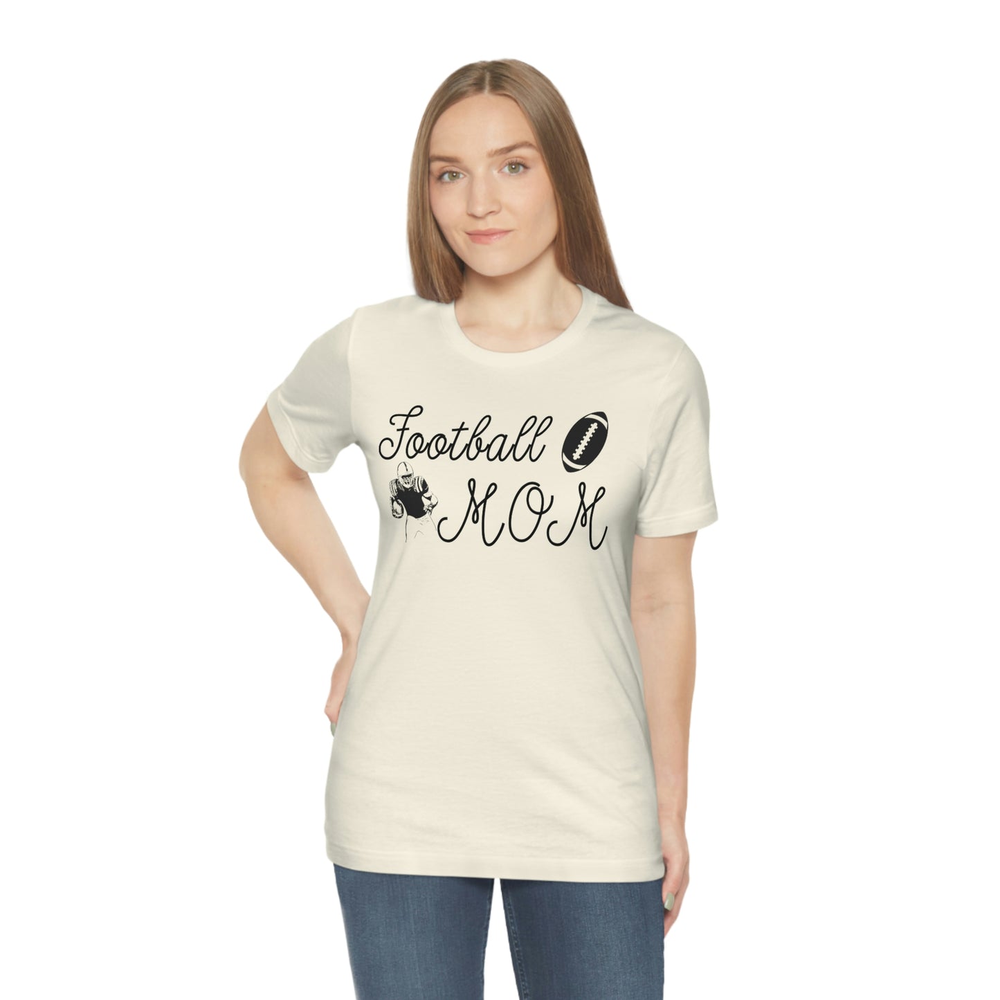 Football Mom Jersey Short Sleeve Tee