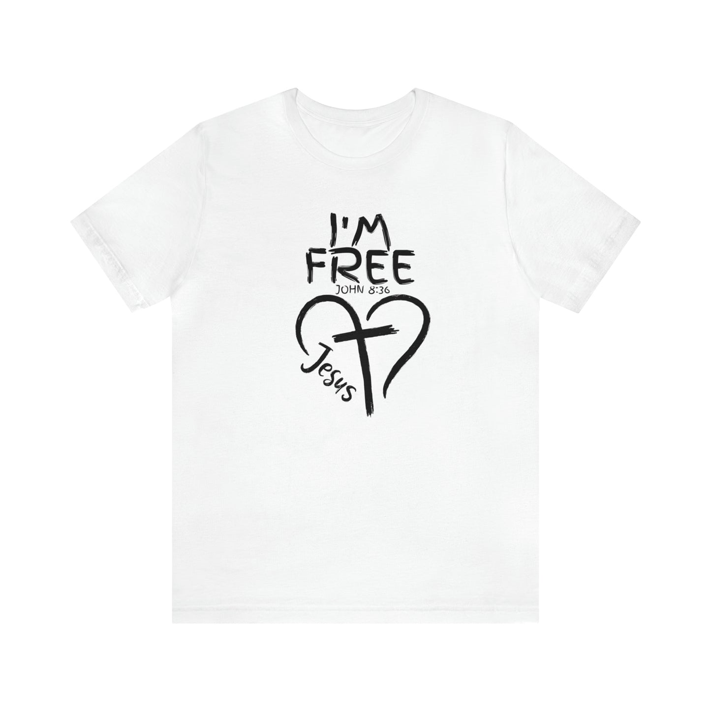 I'm Free, Christian Shirt, Jesus Shirt, Religious, Church Tee, Faith Shirt, Unisex Shirt, Inspirational Shirt, Aesthetic Christian, Shirt Christian Streetwear