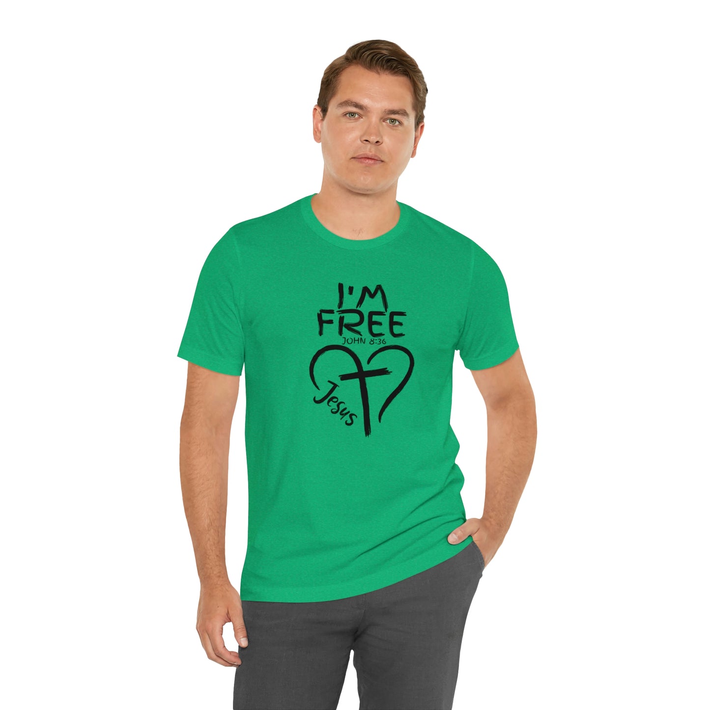 I'm Free, Christian Shirt, Jesus Shirt, Religious, Church Tee, Faith Shirt, Unisex Shirt, Inspirational Shirt, Aesthetic Christian, Shirt Christian Streetwear