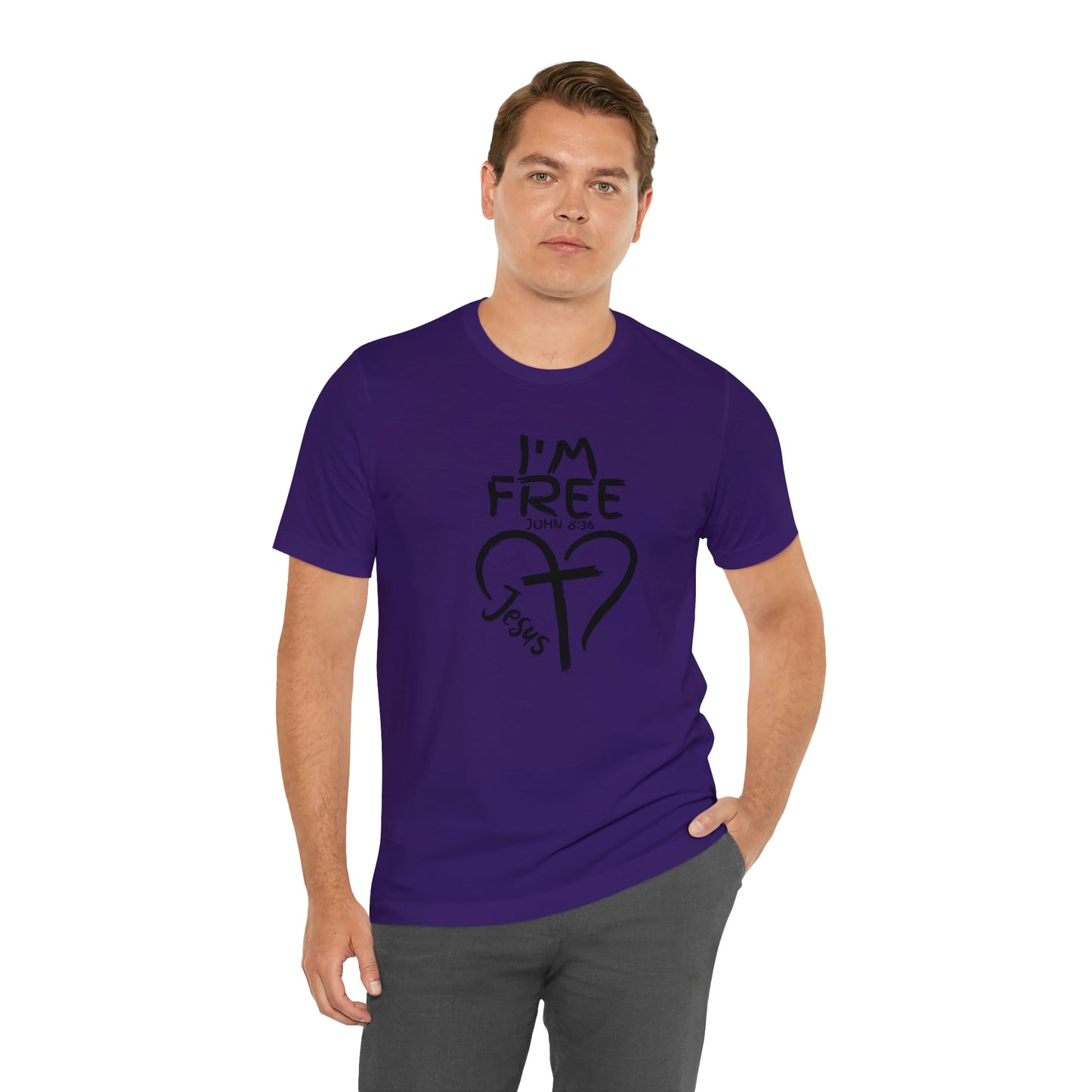 I'm Free, Christian Shirt, Jesus Shirt, Religious, Church Tee, Faith Shirt, Unisex Shirt, Inspirational Shirt, Aesthetic Christian, Shirt Christian Streetwear