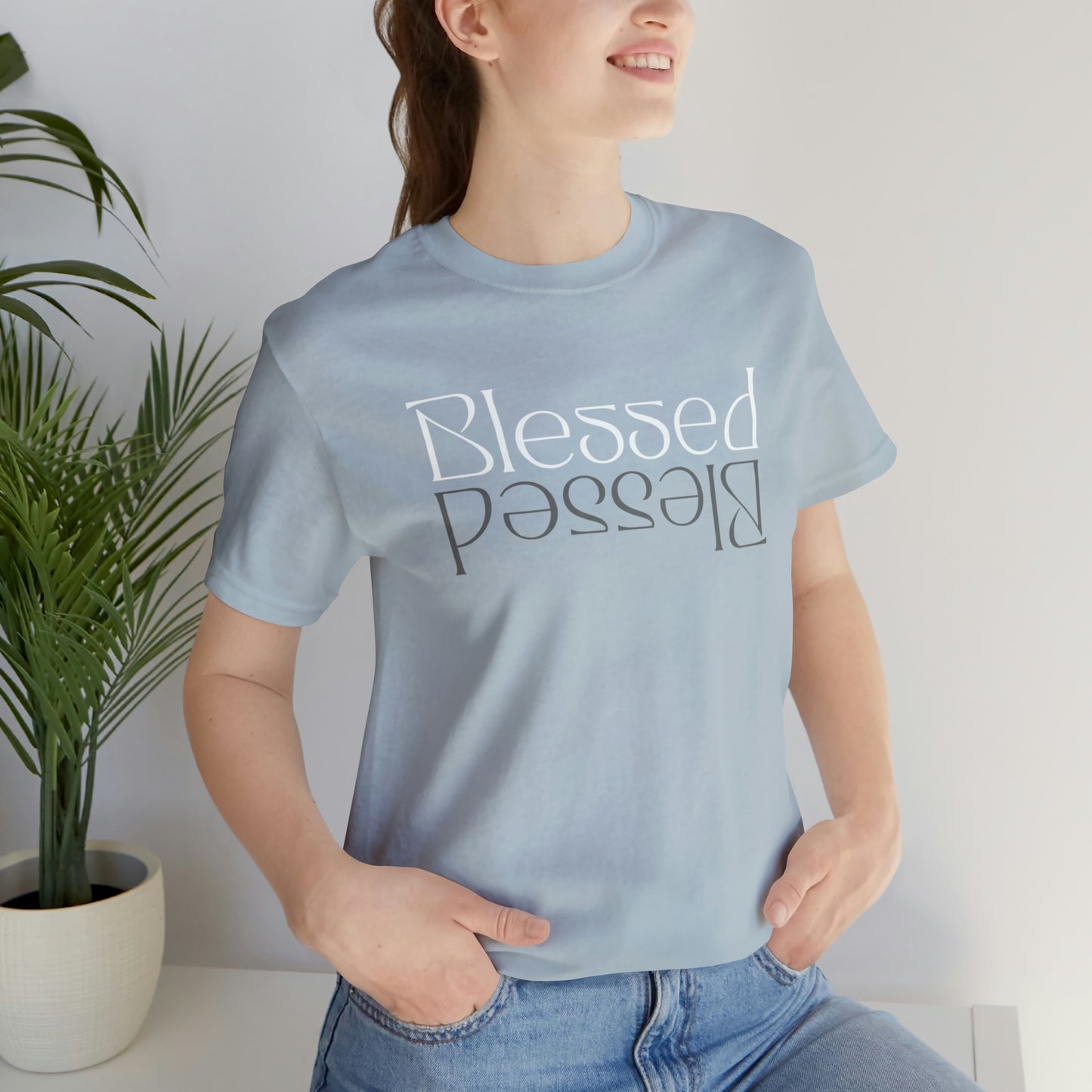 Blessed, Christian Shirt, Jesus Shirt, Religious, Church Tee, Faith Shirt, Unisex Shirt, Inspirational Shirt, Aesthetic Christian, Shirt Christian Streetwear